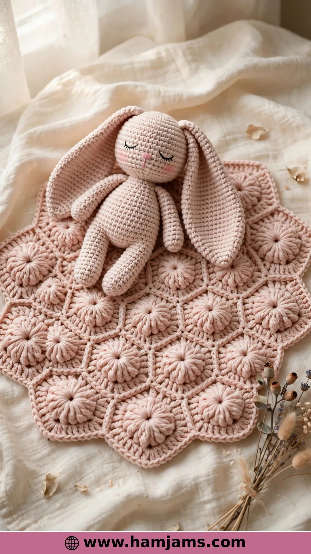 A Blush-Pink Bunny Called Sweetbun