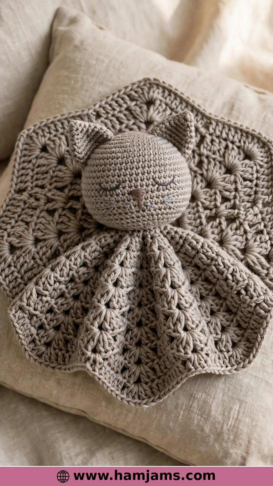 A Calm Kitty Cat in Cosy Cotton