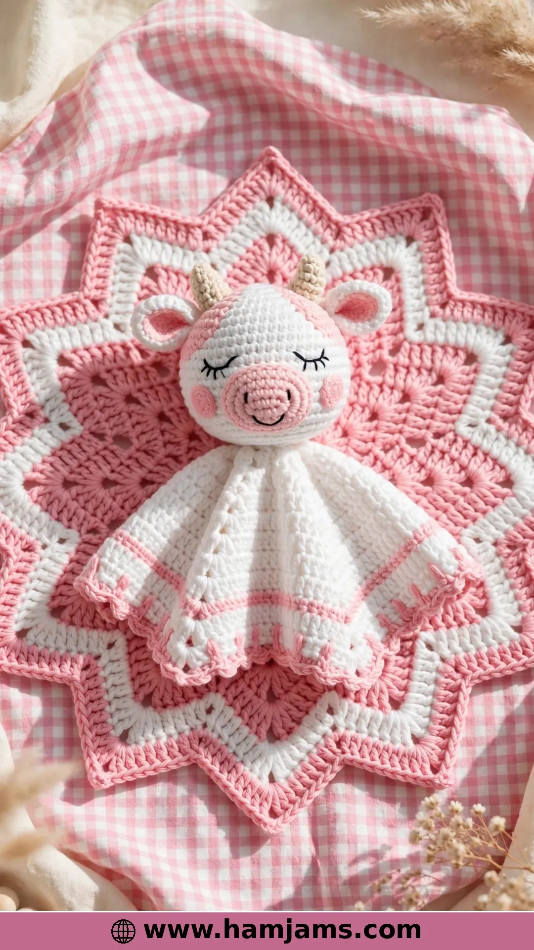 A Pretty Pink Farmyard Cow