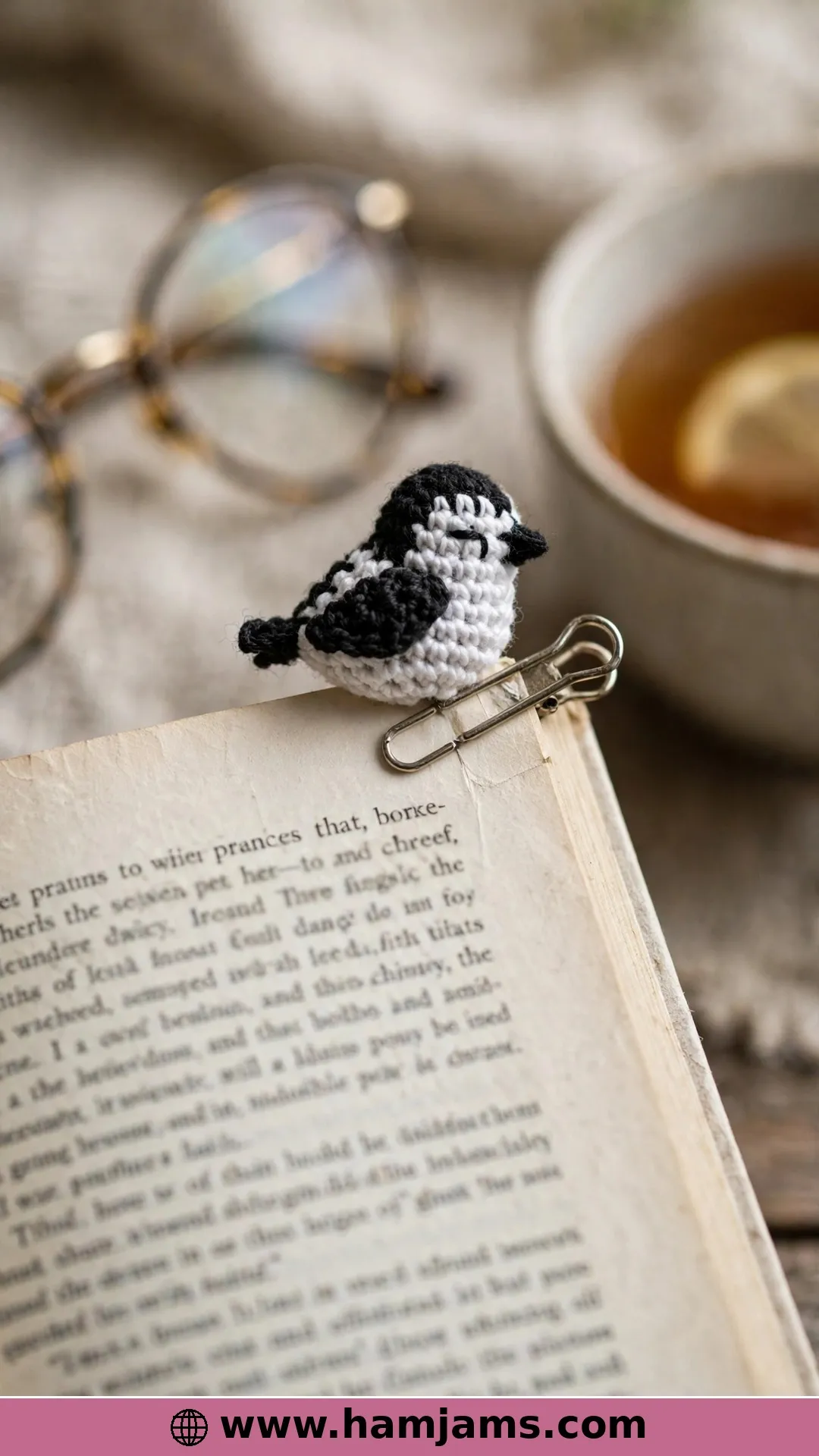 Bird Paper Clip Bookmark