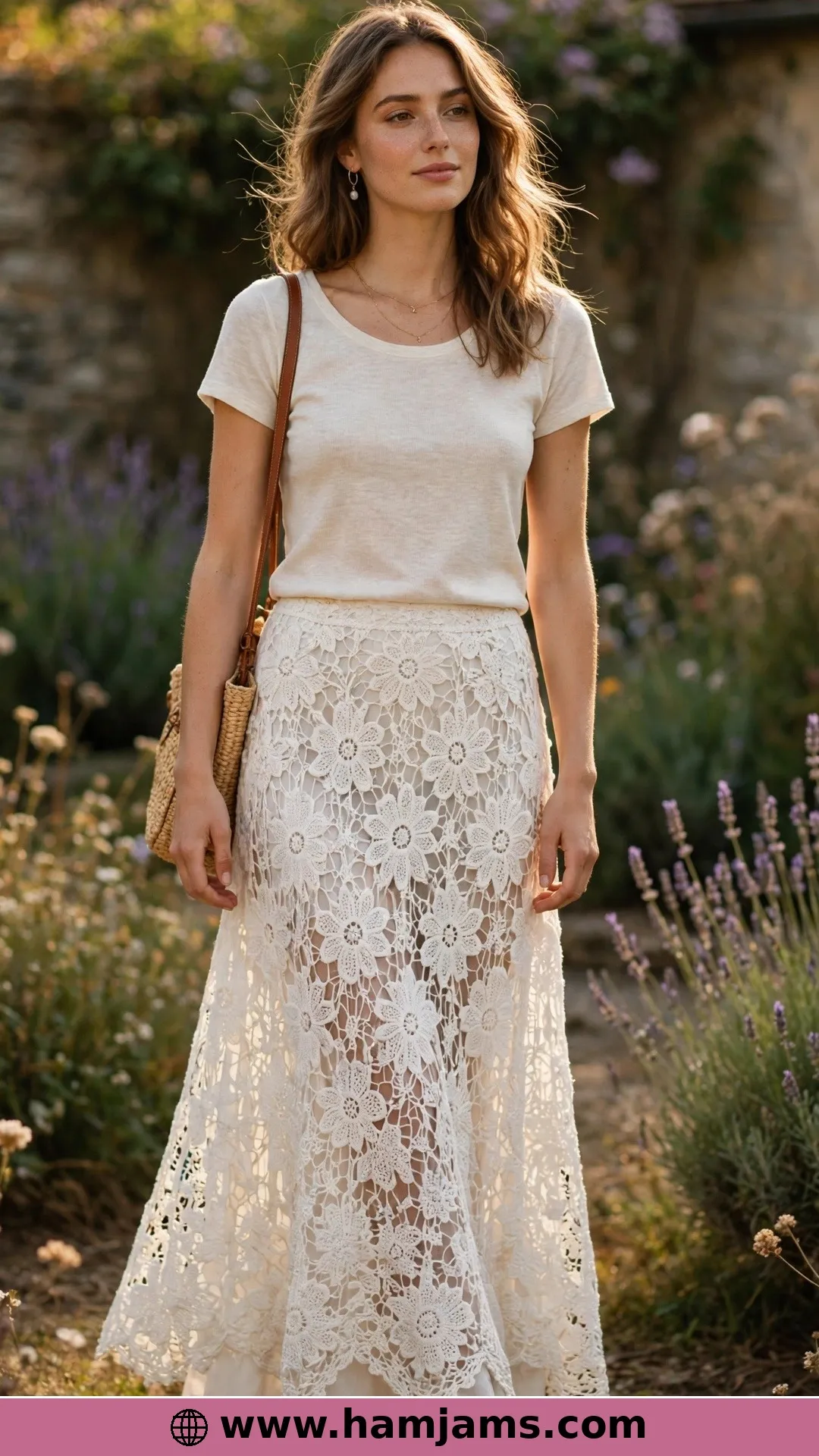 Eight Floral Motifs and a Whole Lot of Lace