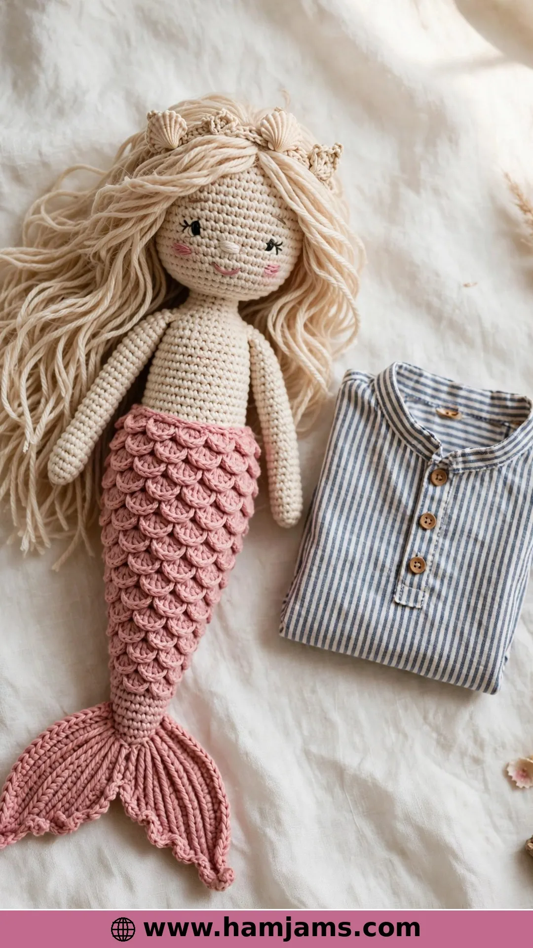 A Classic Cotton Mermaid With a Removable Shirt
