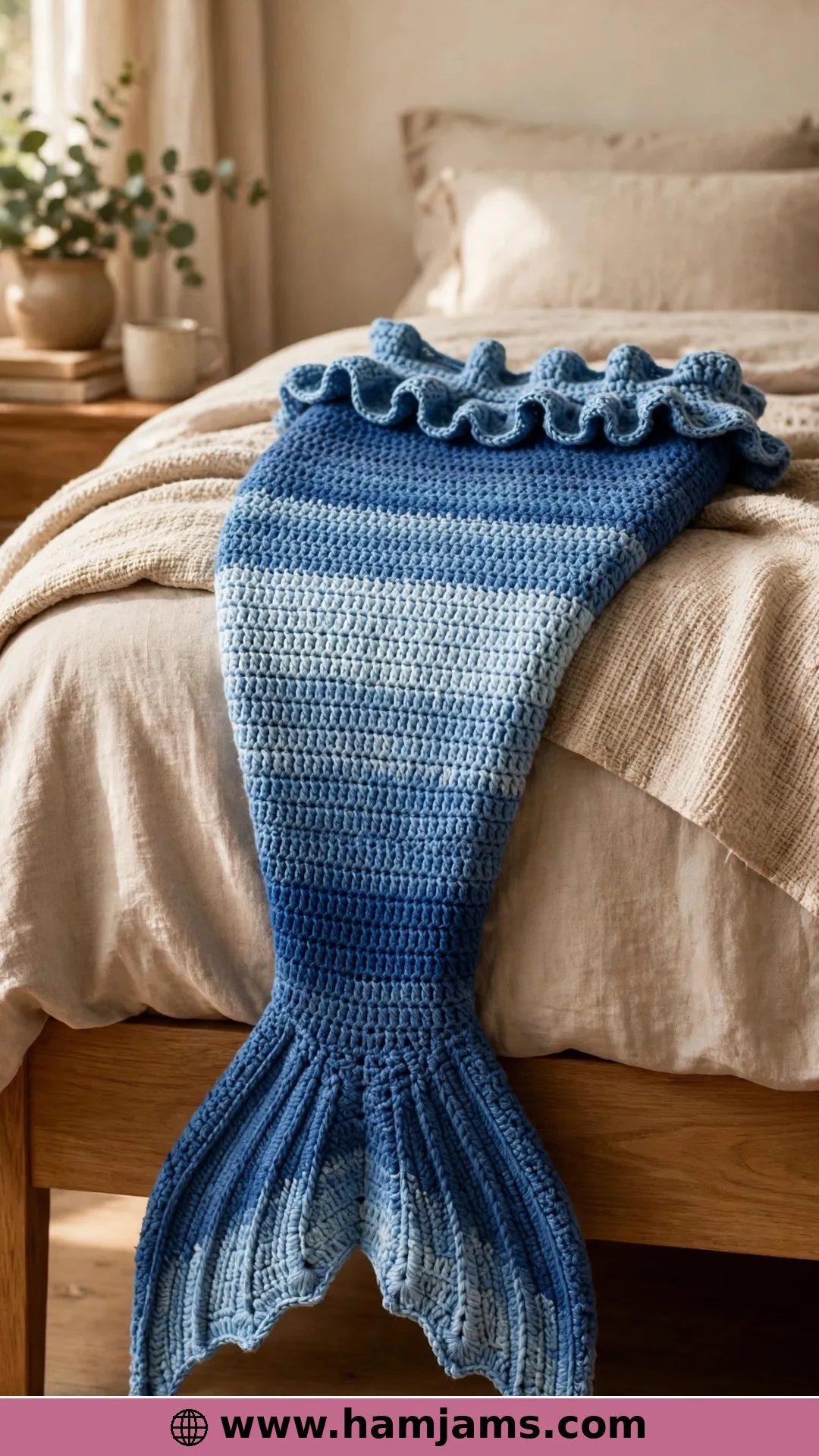 Five Sizes, Self-Striping Yarn and a Foamy Ruffle