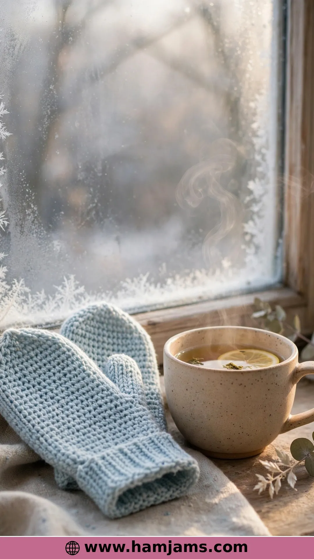 Lightweight Granite Stitch Mittens for Frosty Mornings