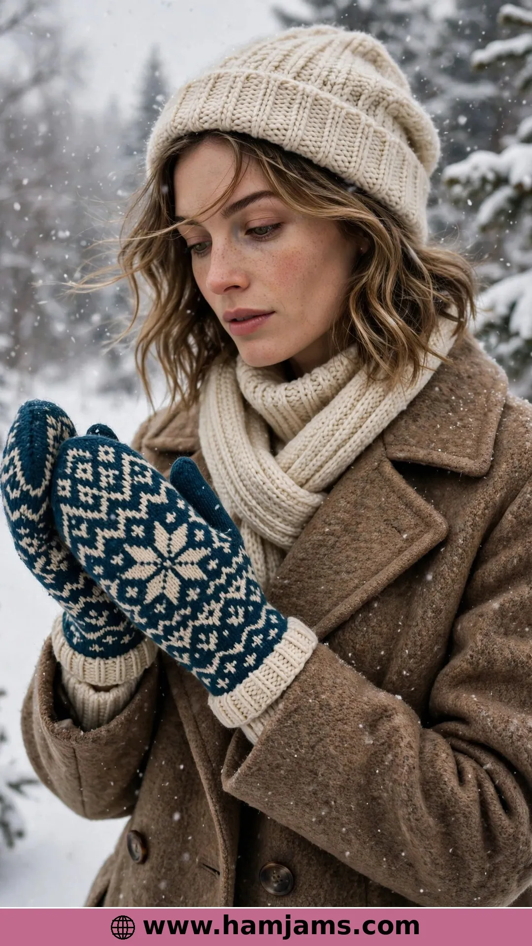 Traditional Fair Isle Colourwork in Split Single Crochet