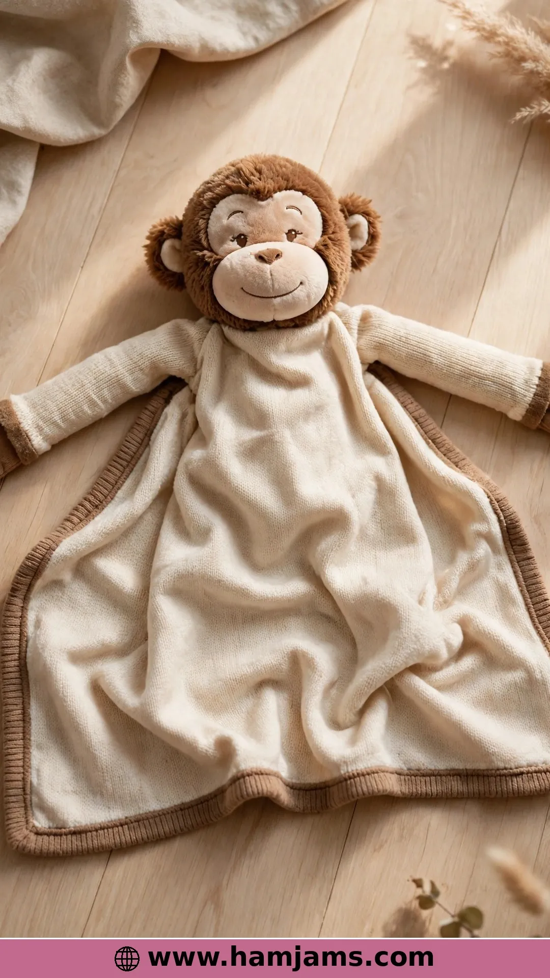 The Hug Me Monkey Lovey, Made for Cuddles