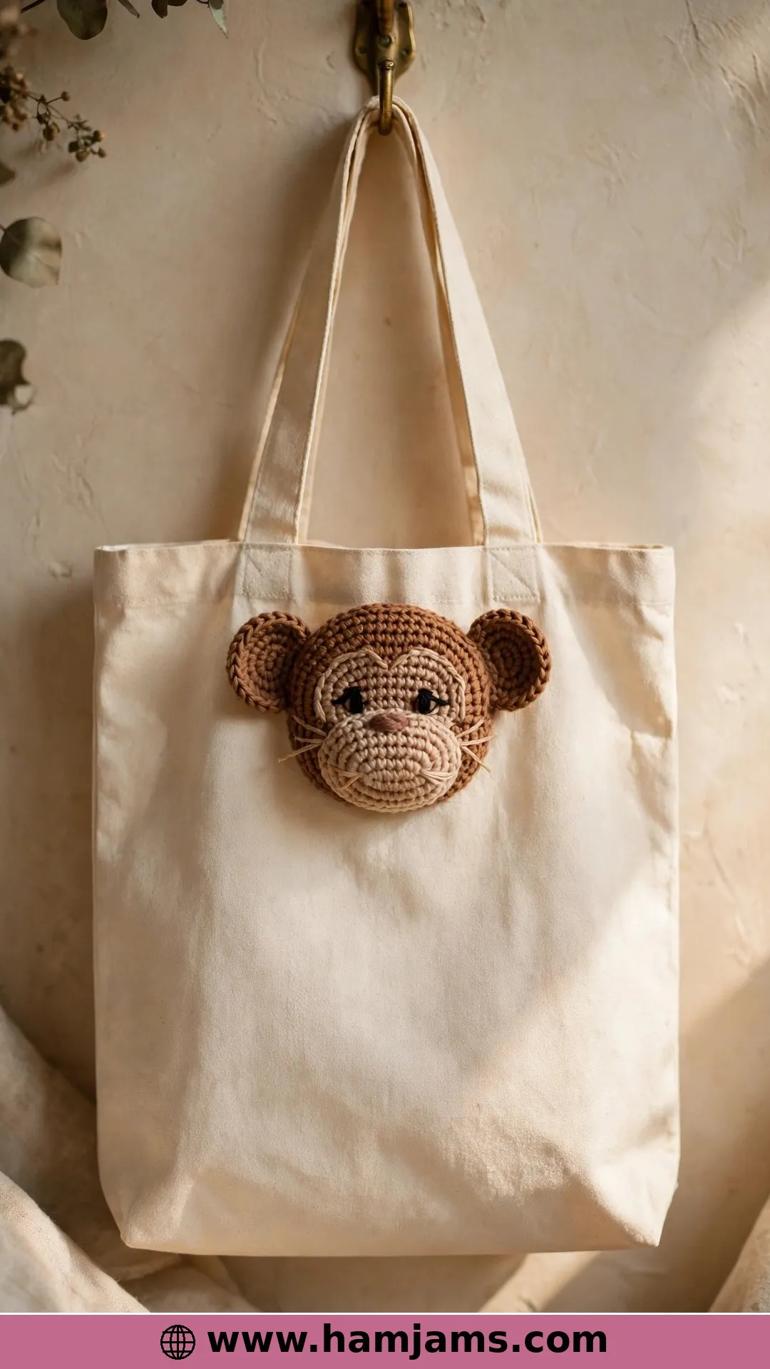 Milowe, a Tunisian Crochet Monkey Face to Try Something New