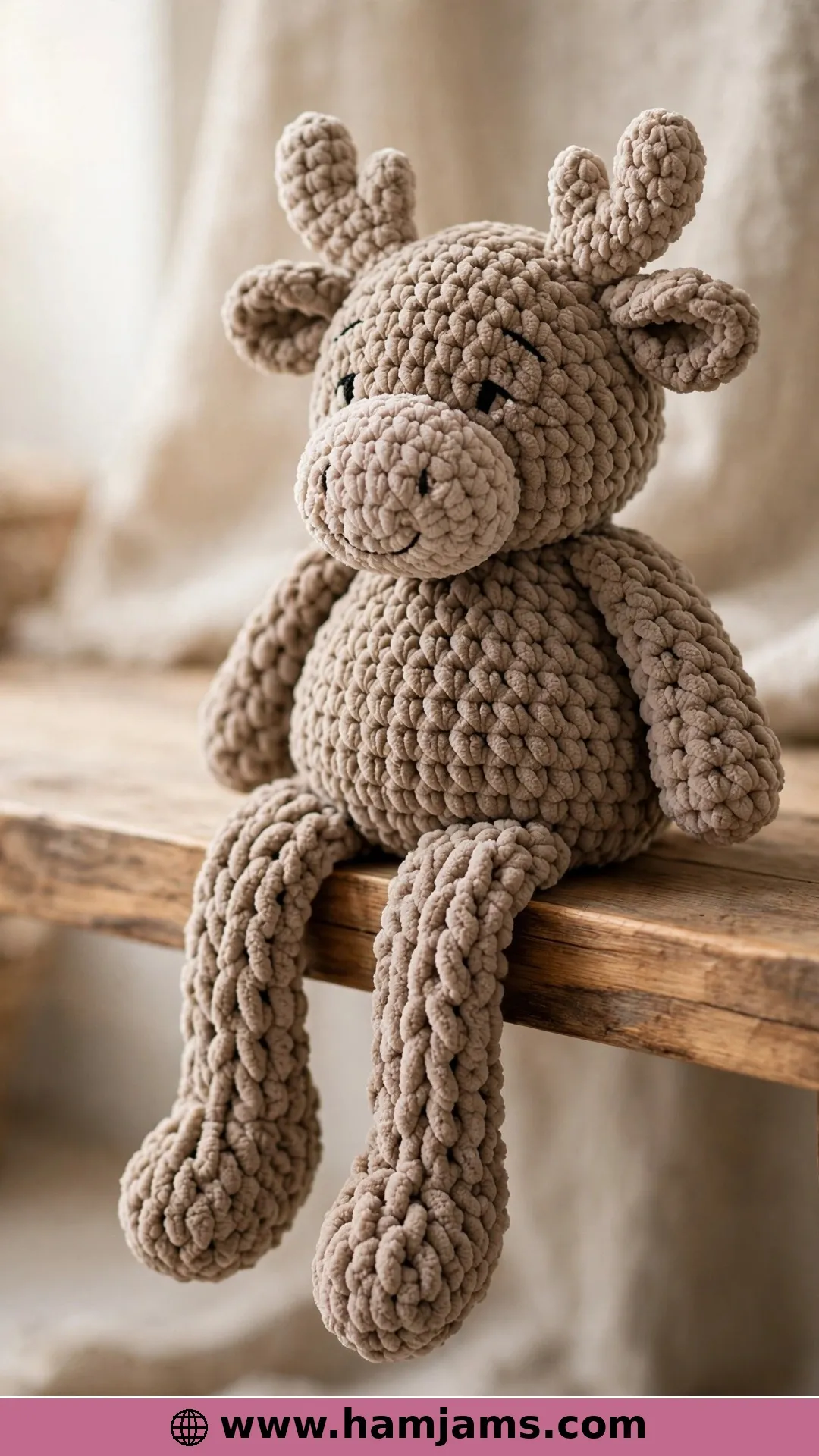 The Squishy Moose With Dangly Legs