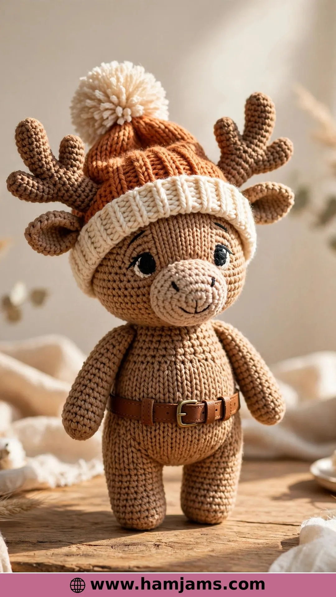 Einar the Moose, Hat and Belt Included