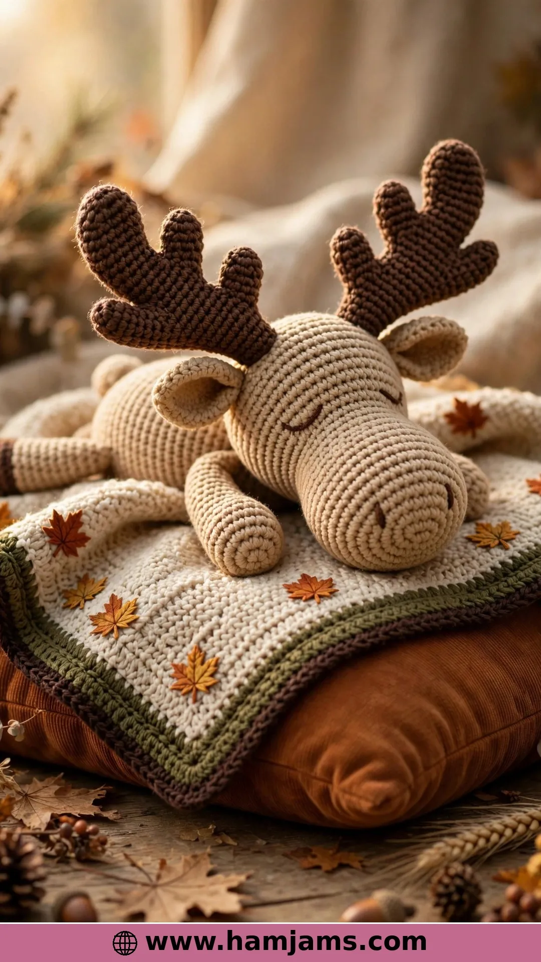 Manley the Moose, Fall Leaves Lovey
