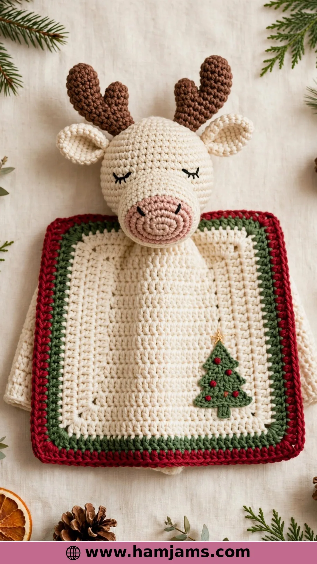 Christmas Manley, Tree Blanket Lovey