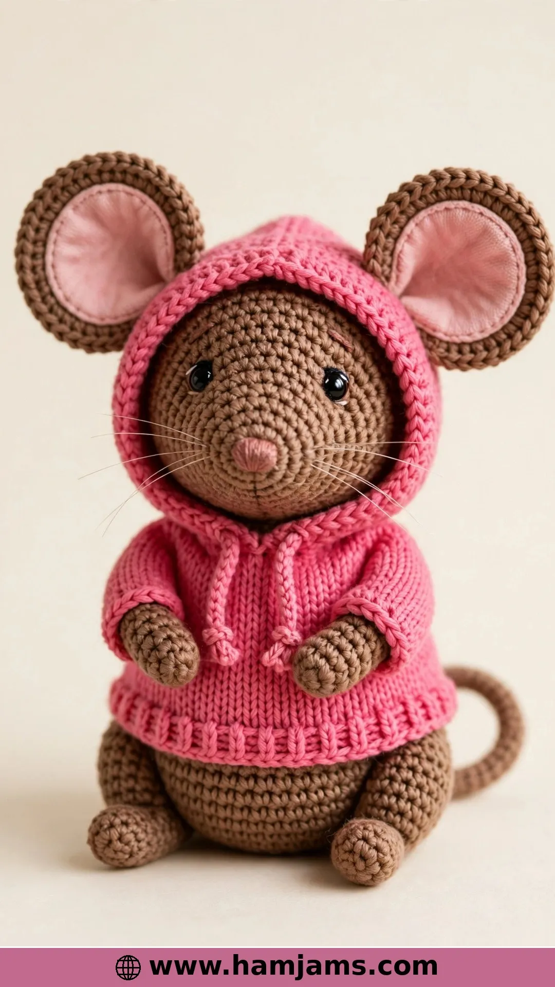 Big Ears and a Pink Hoodie