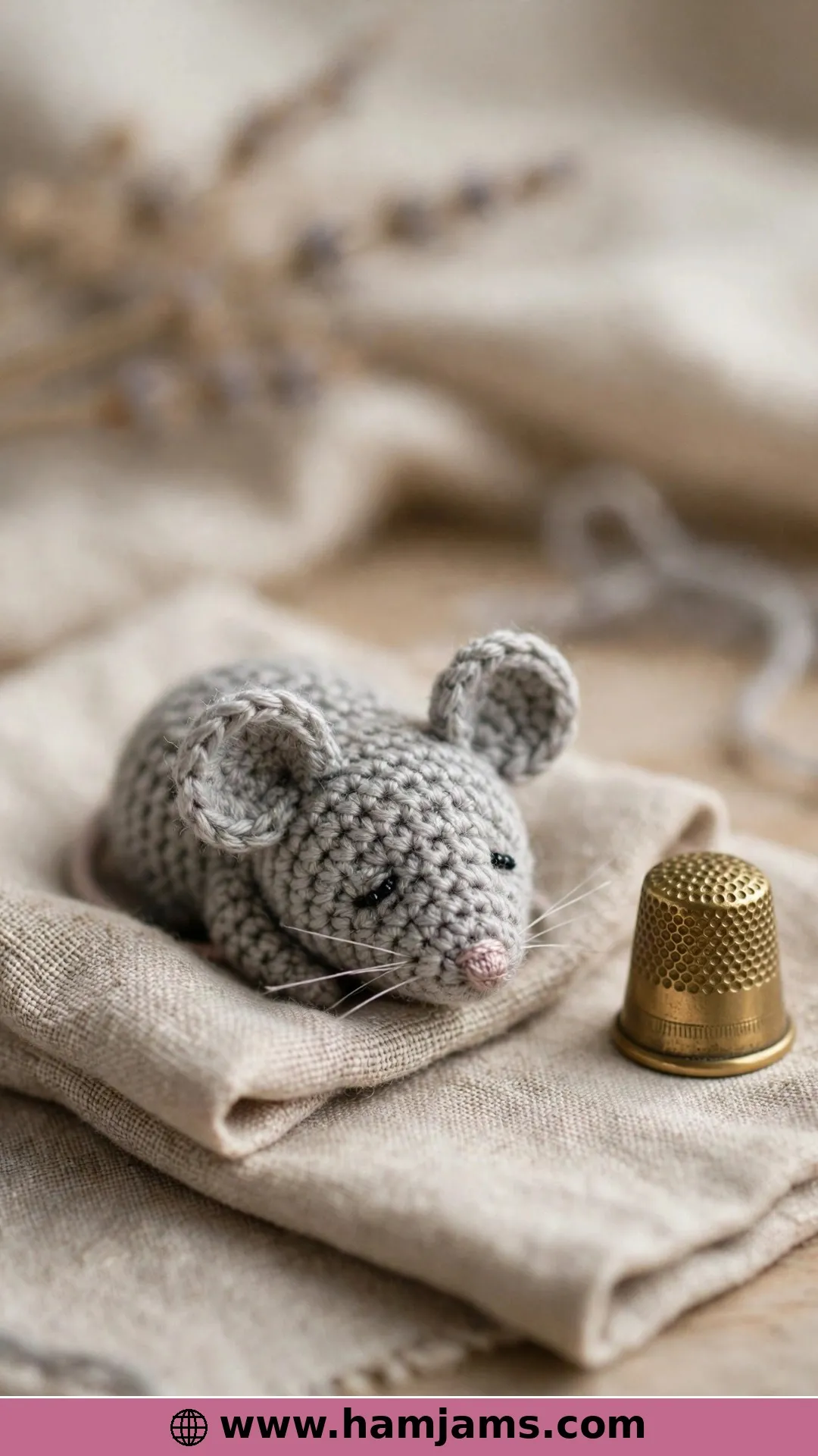 The Tiniest No-Sew Mouse