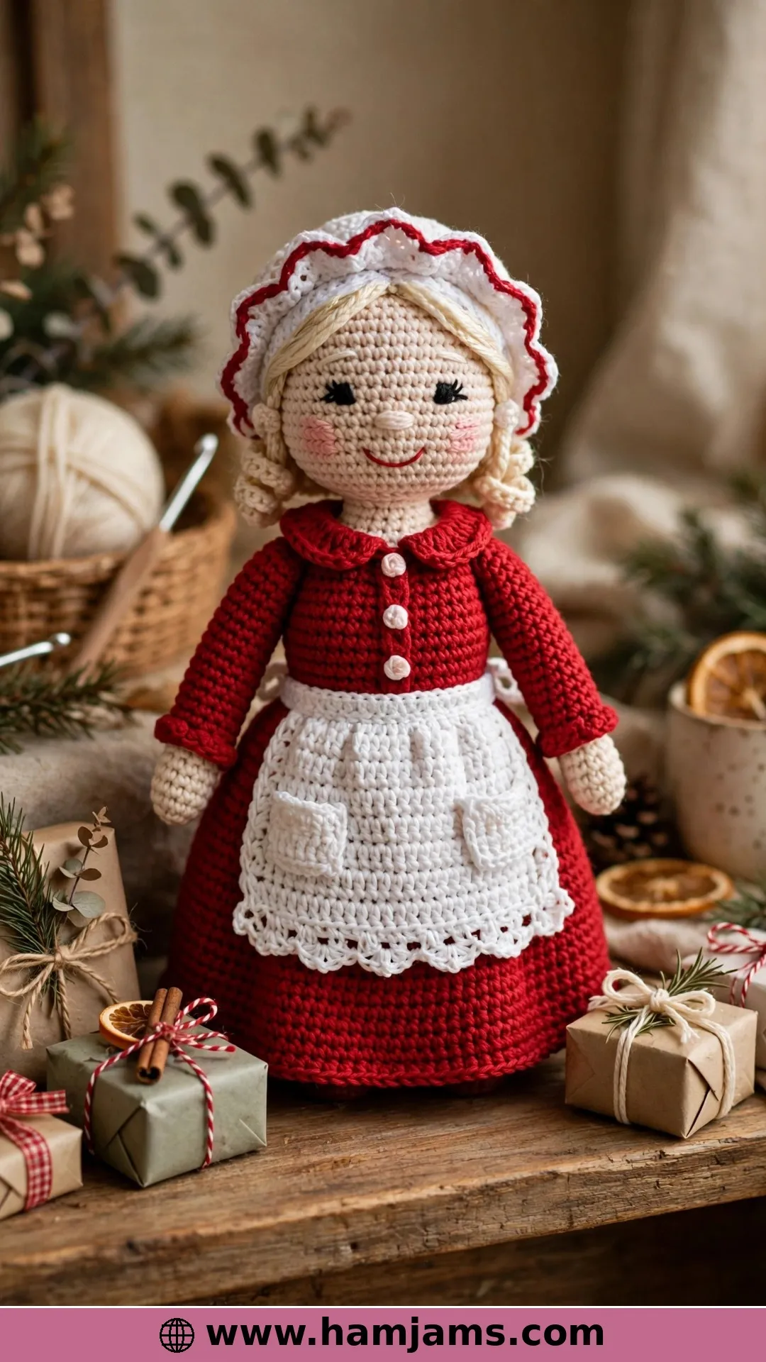 The Easy Everyday Mrs Claus Doll