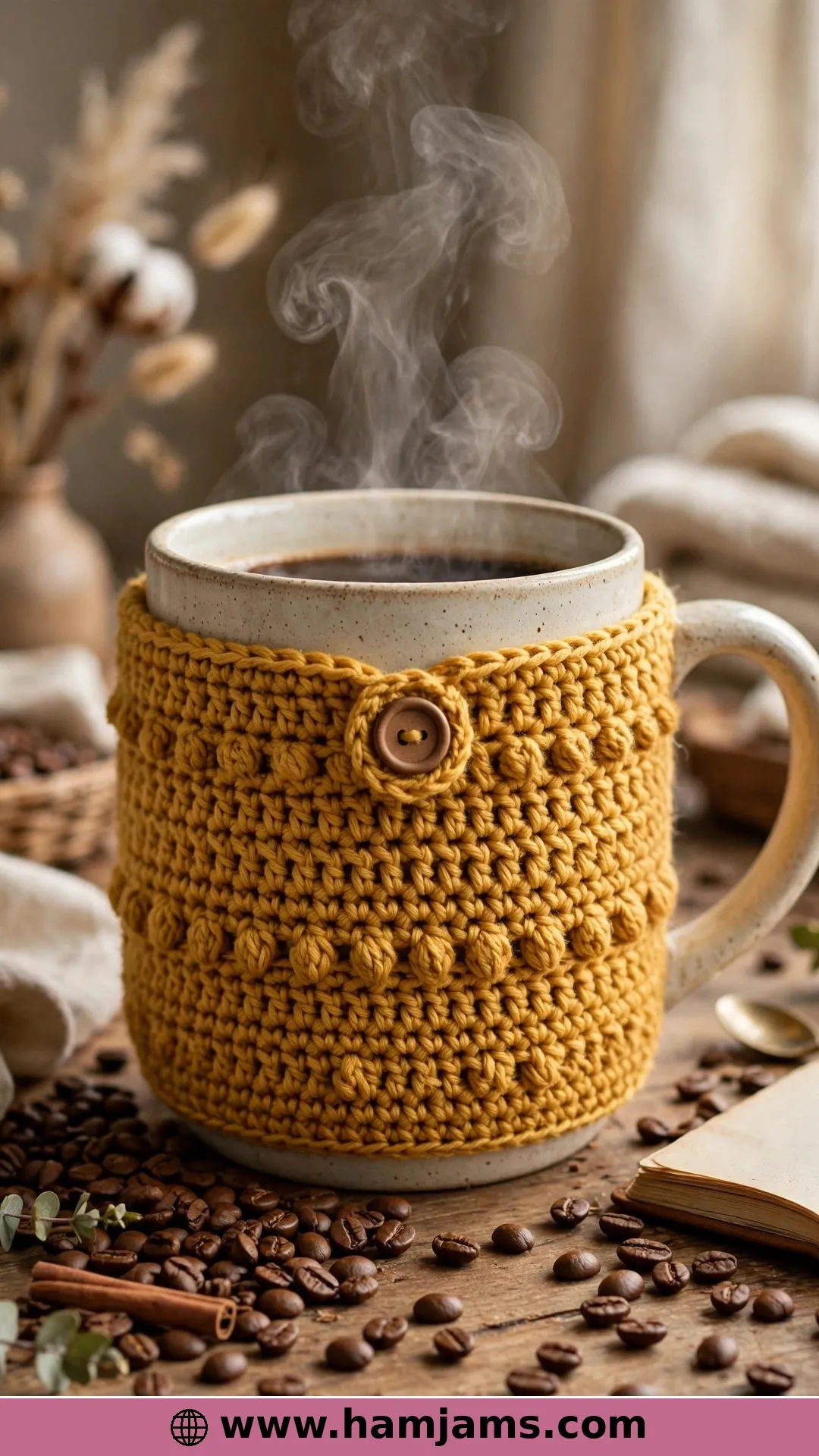 Coffee Bean Texture With Two Ways to Wear It