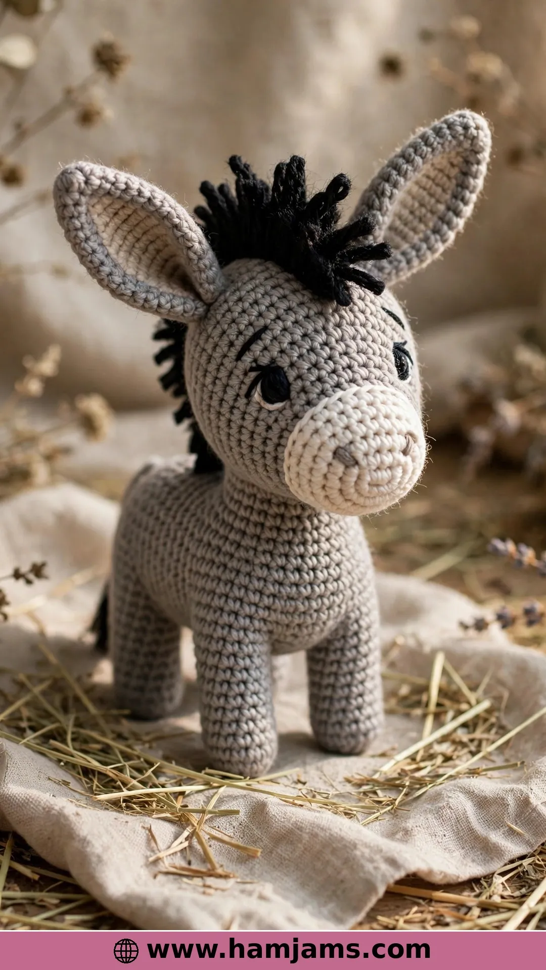 The Little Donkey With the Mohawk Mane