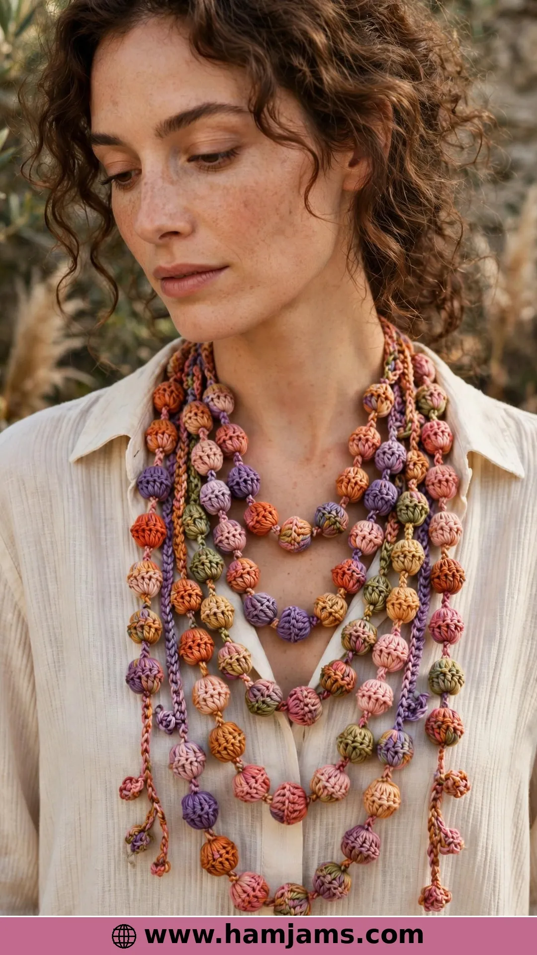 Cascading Strands, No Beads Required