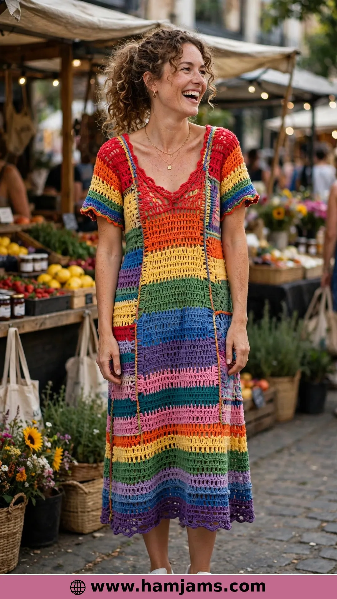 The Summer of Love Dress That Eats Up Your Leftover Yarn