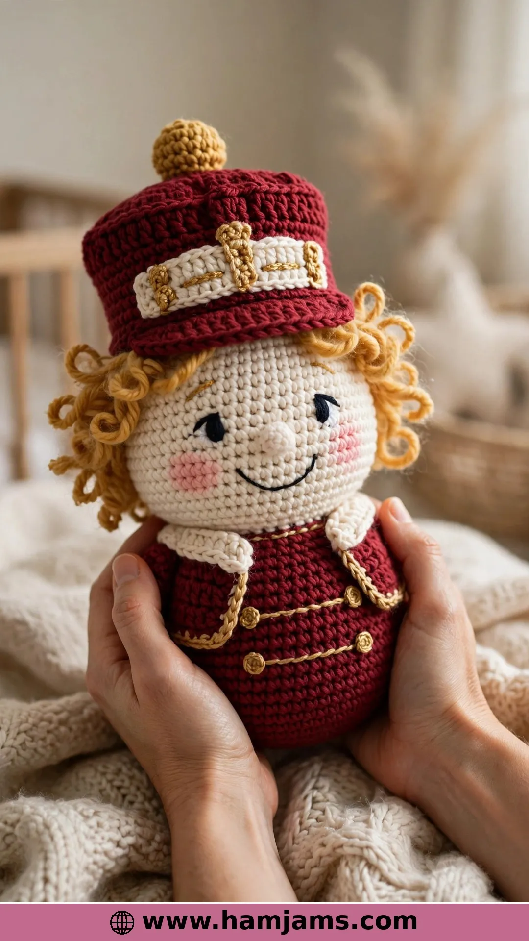 The Plushie Nutcracker With the Round, Cuddly Shape