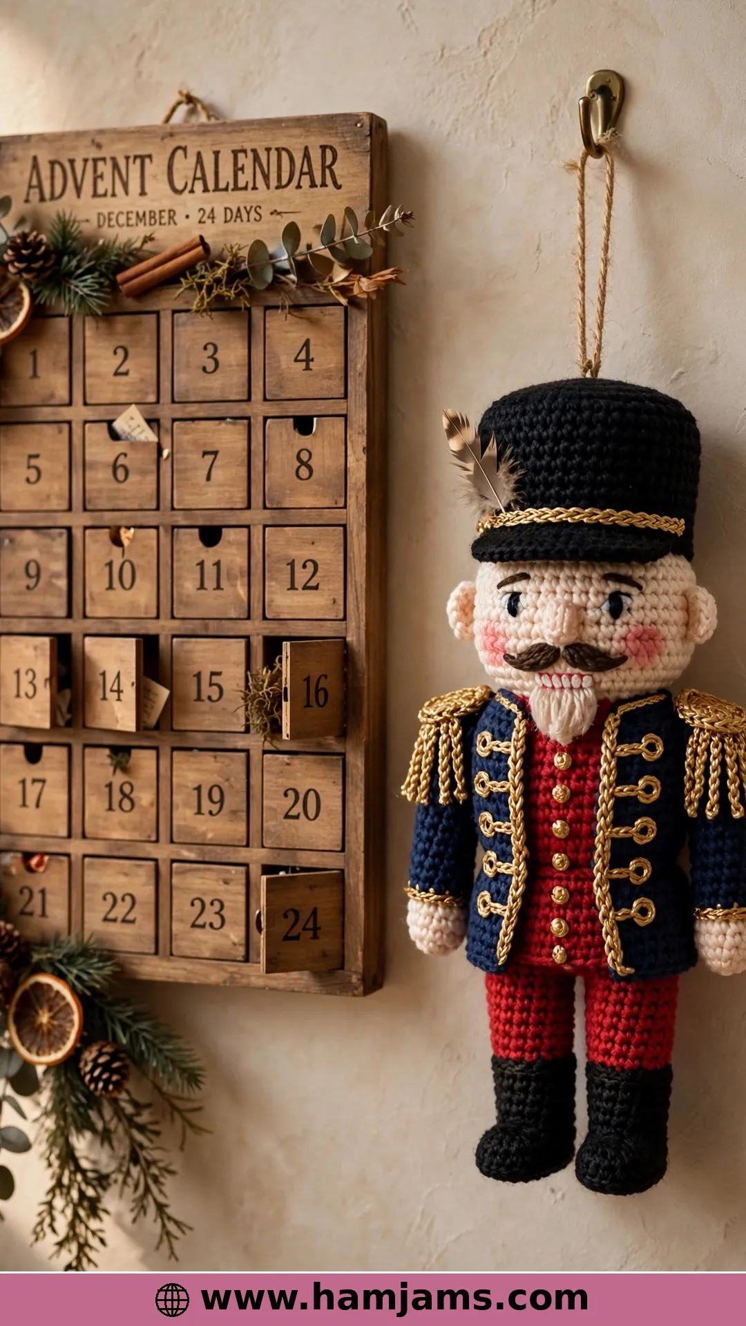 The Mini Advent Soldier With the Feathered Hat