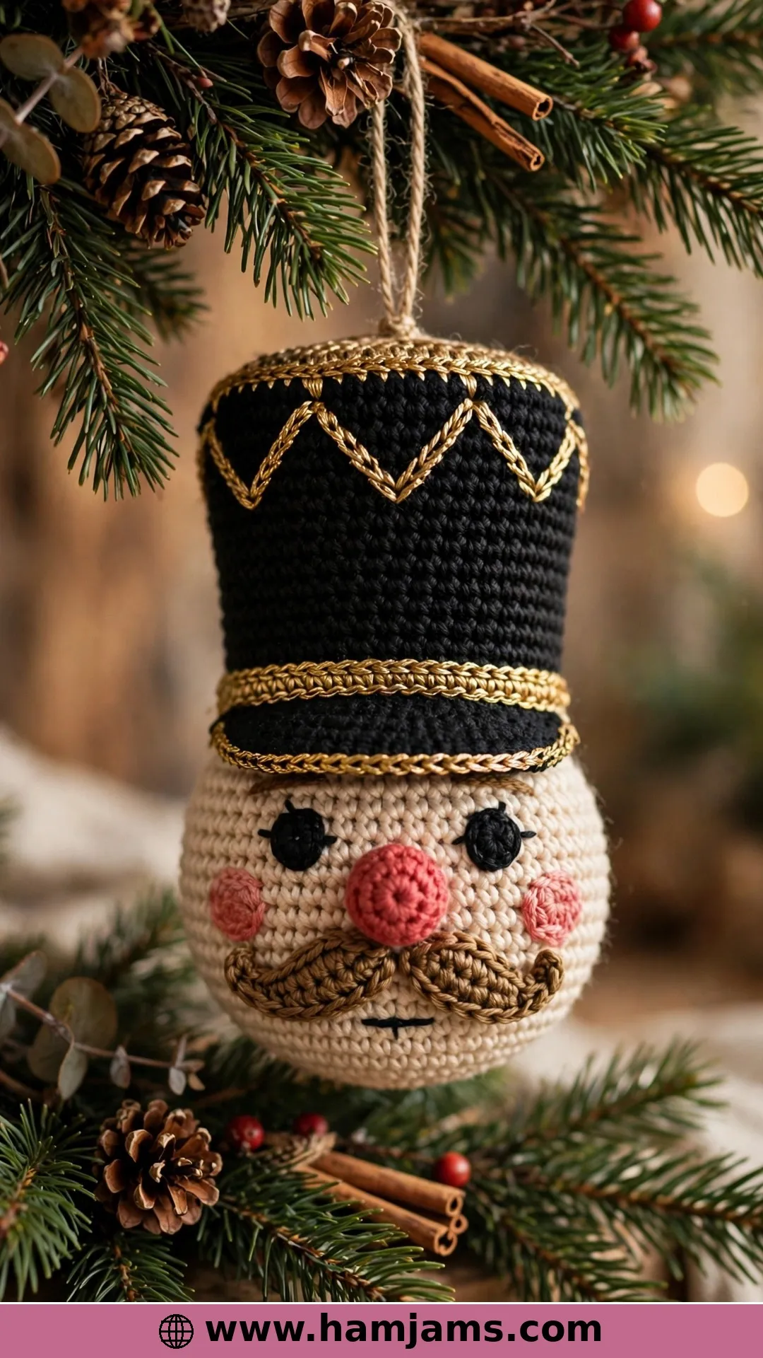 The Little Nutcracker Face for Your Tree