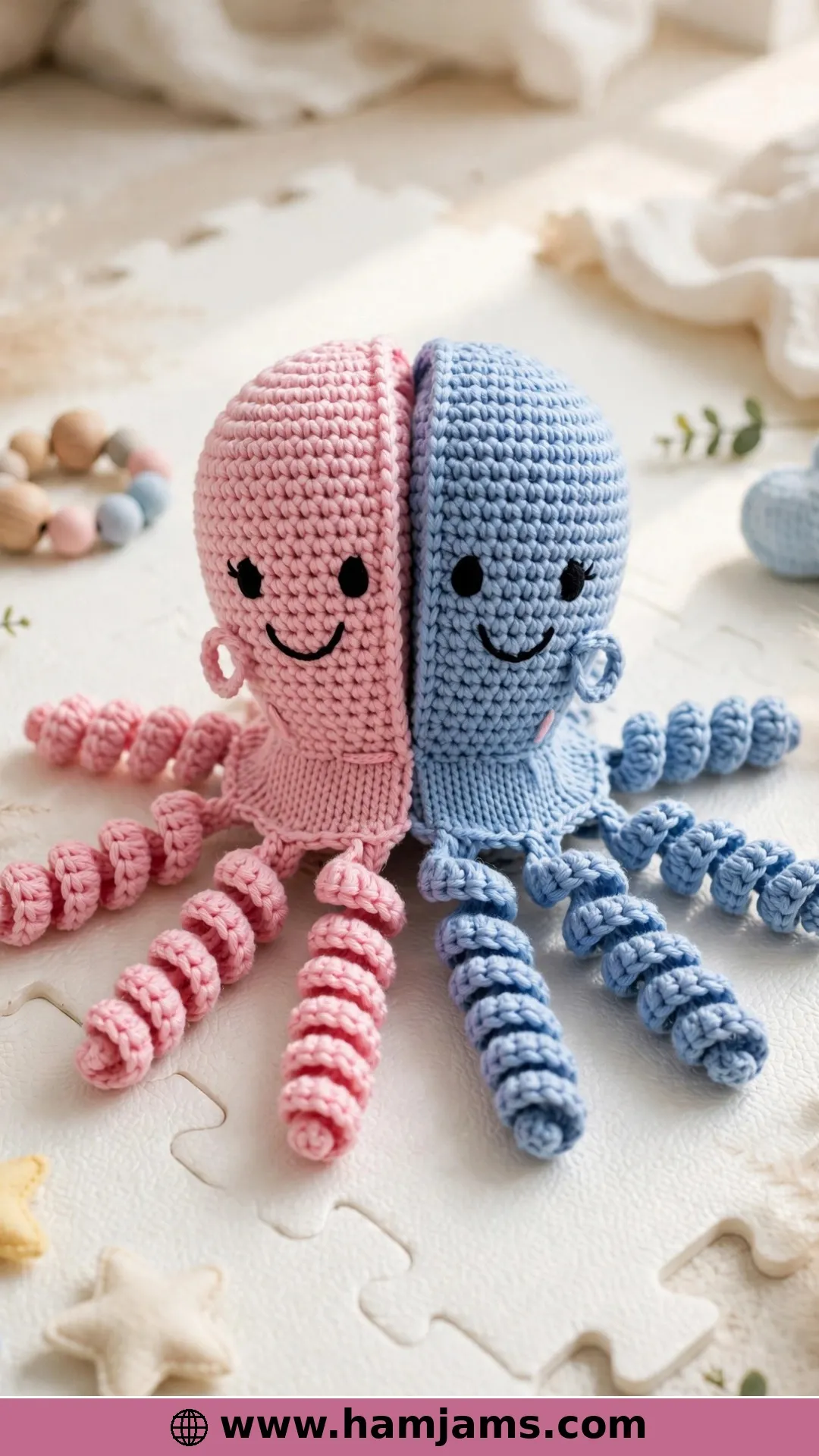 A Reversible Octopus with No Sewing at All