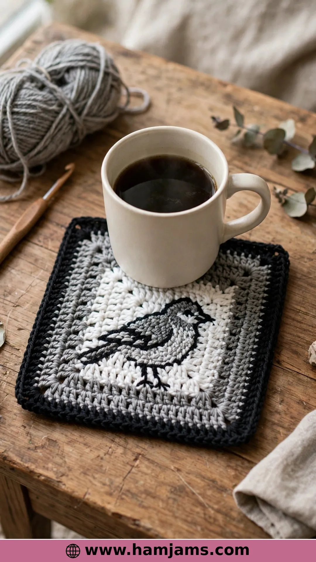 A Coaster in Ostrich Colours