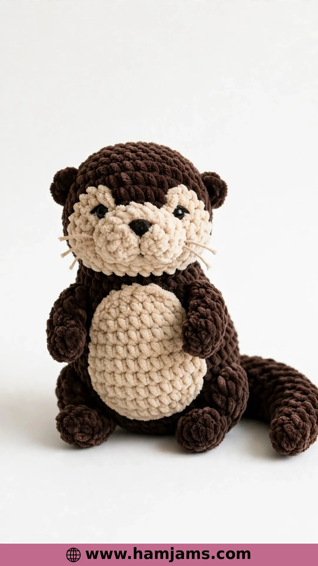 The No-Sew Chenille Otter