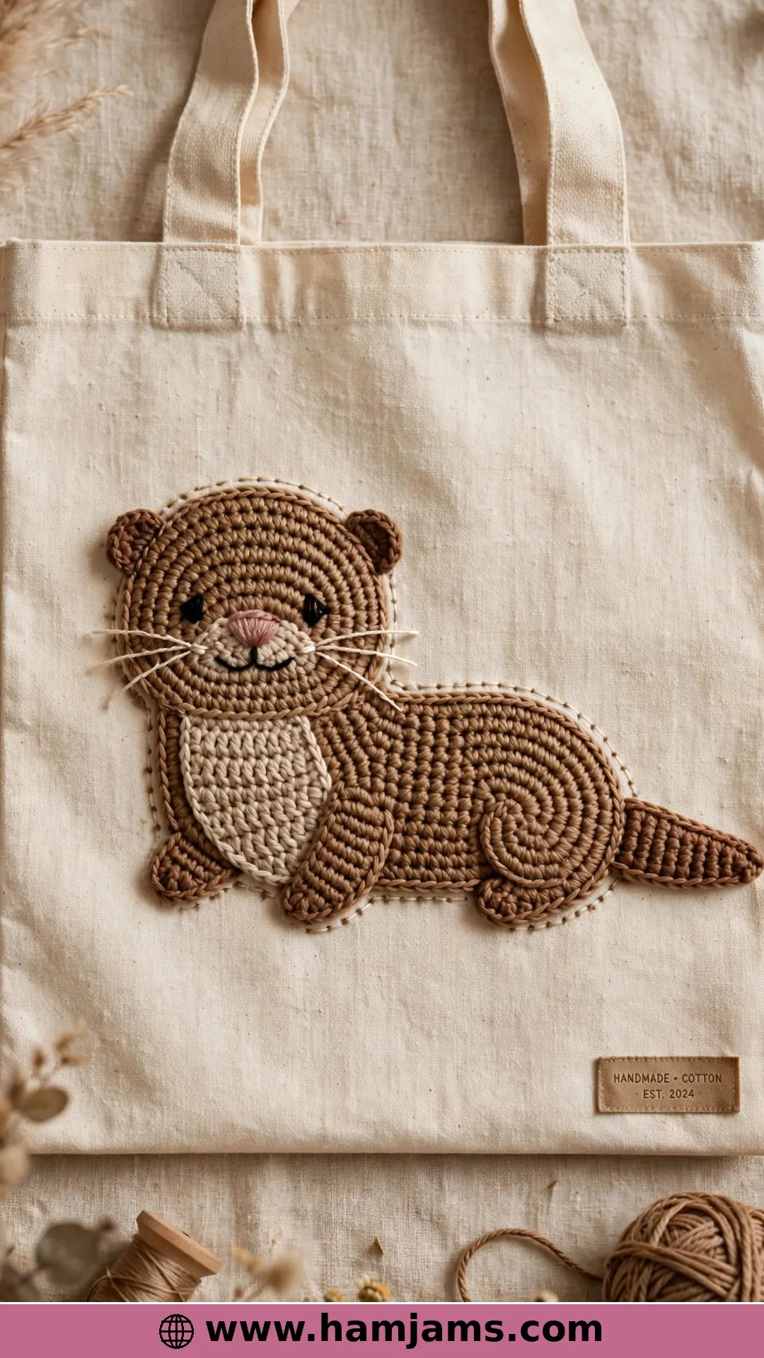 The Flat-Style Otter With Whiskers