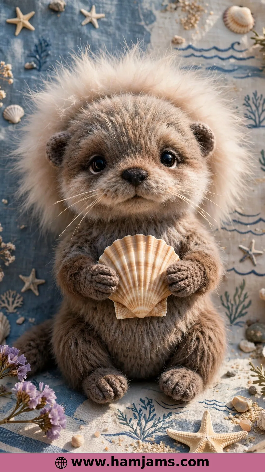 The Fuzzy Otter With a Shell