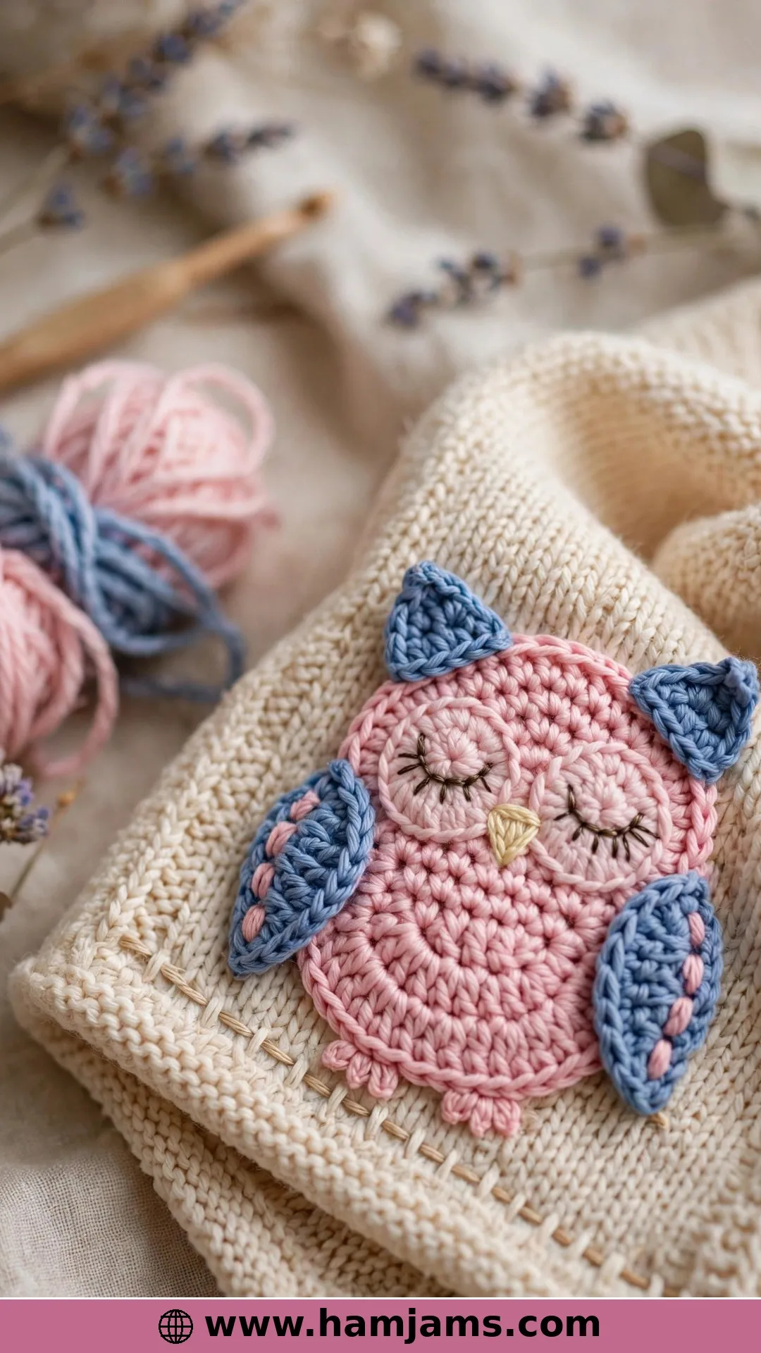 The Sleepy-Eyed Owl Appliqué