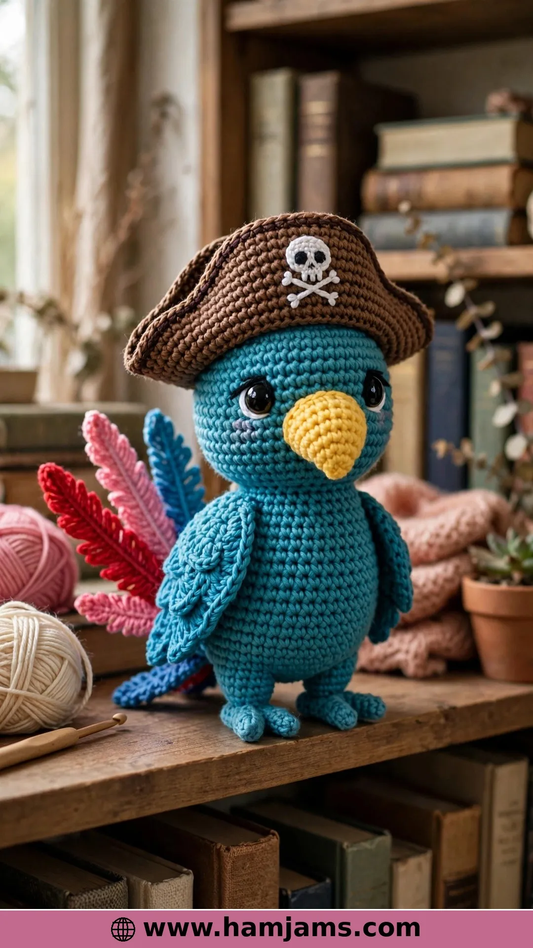 Captain Jack, the Pirate Parrot