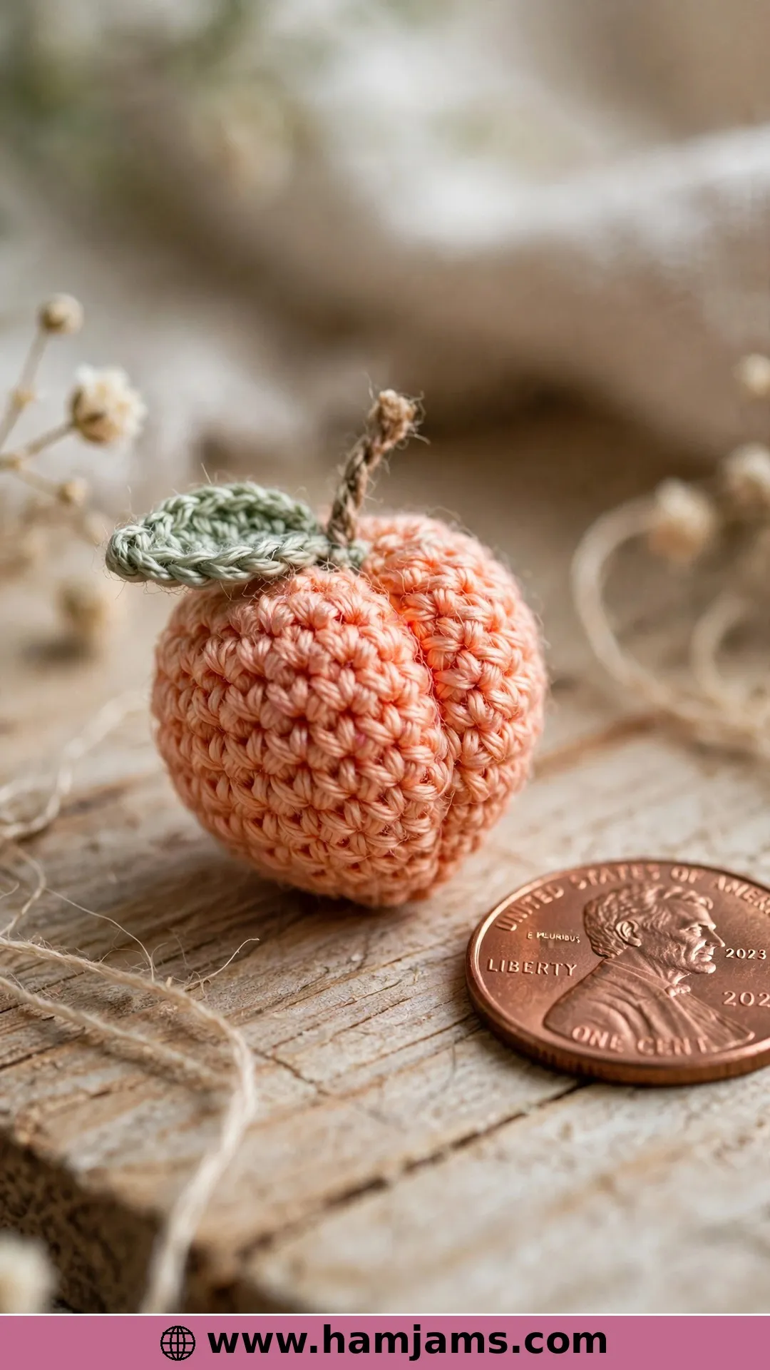 The Tiny Thread Peach