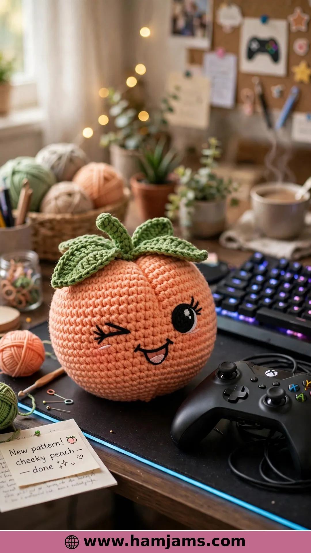 The Cheeky Gaming Peach