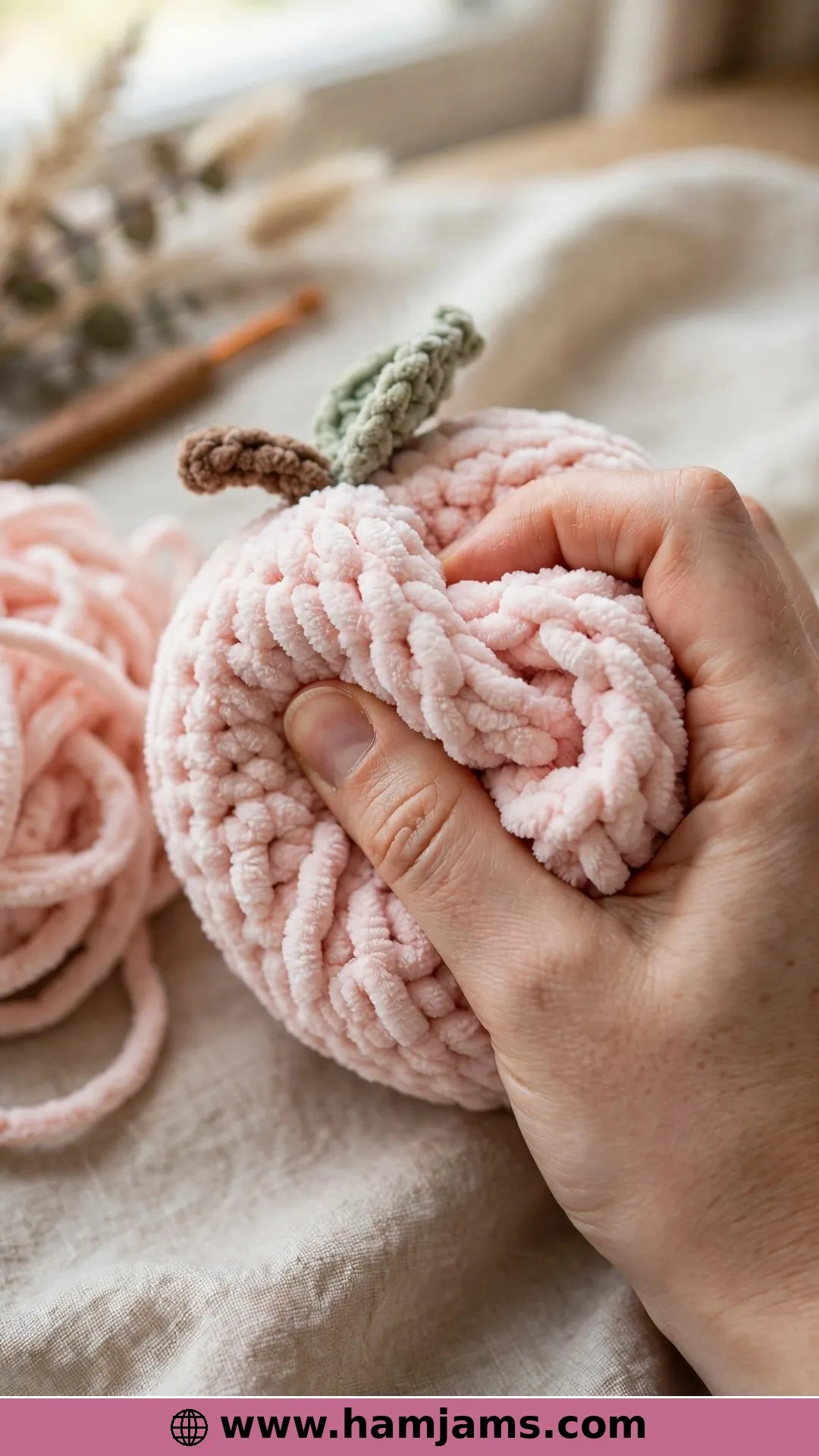 The Chenille Peach