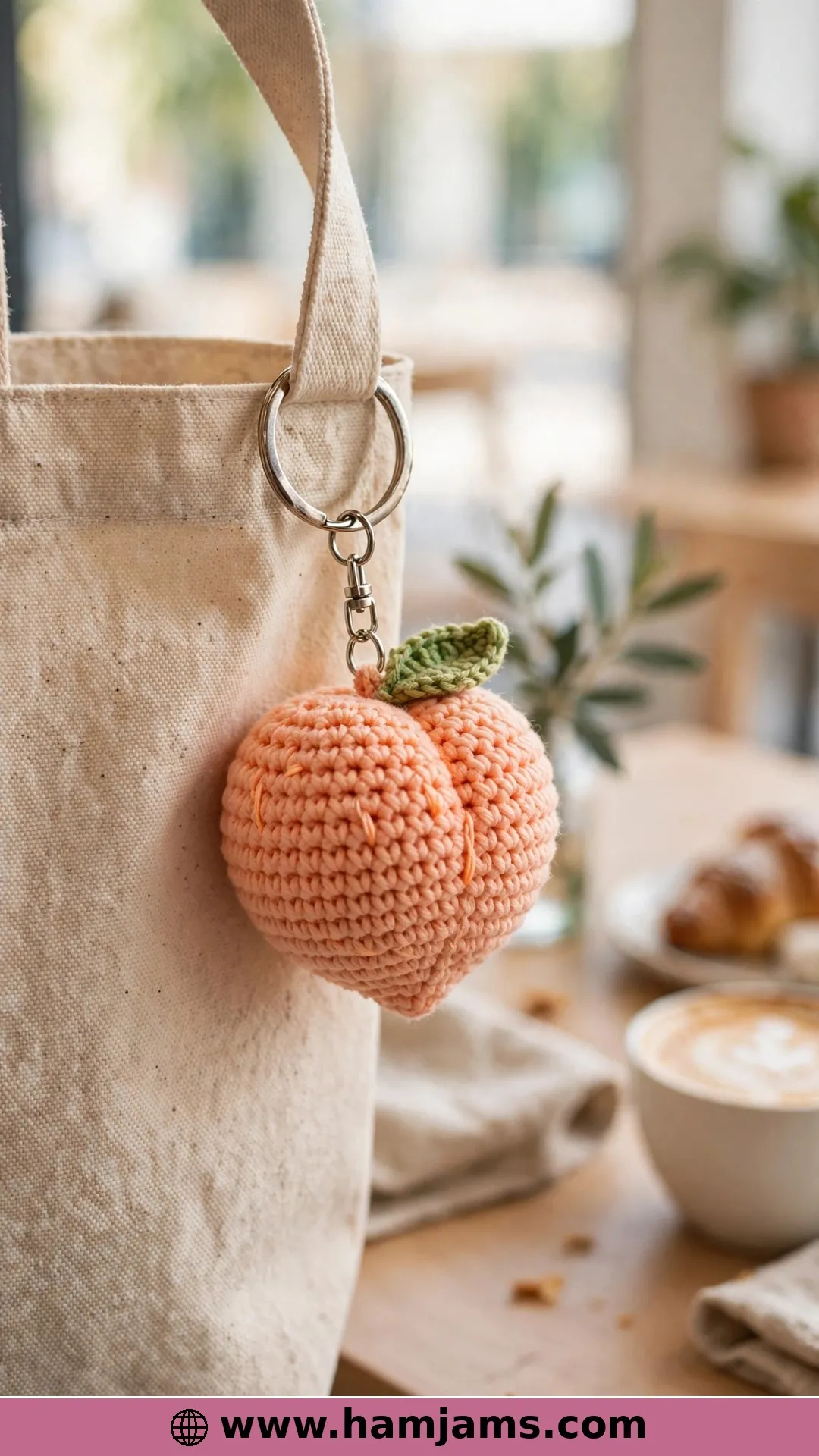 The Keychain Peach