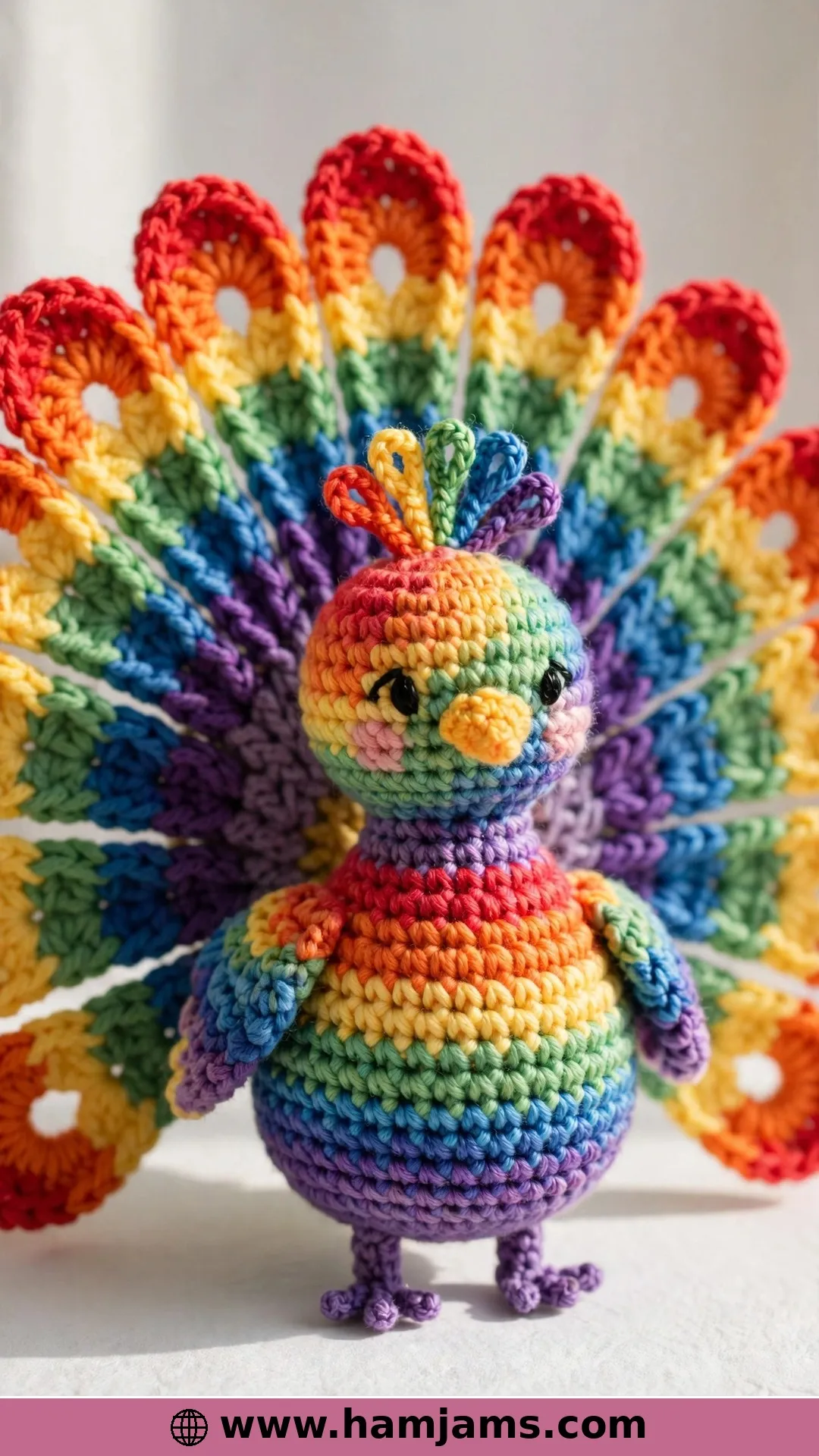 The Rainbow Pride Peacock