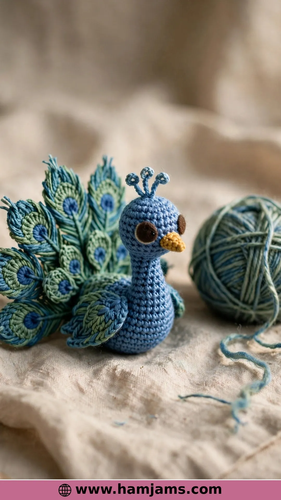 Prym, the Petite Feather-Stitch Peacock