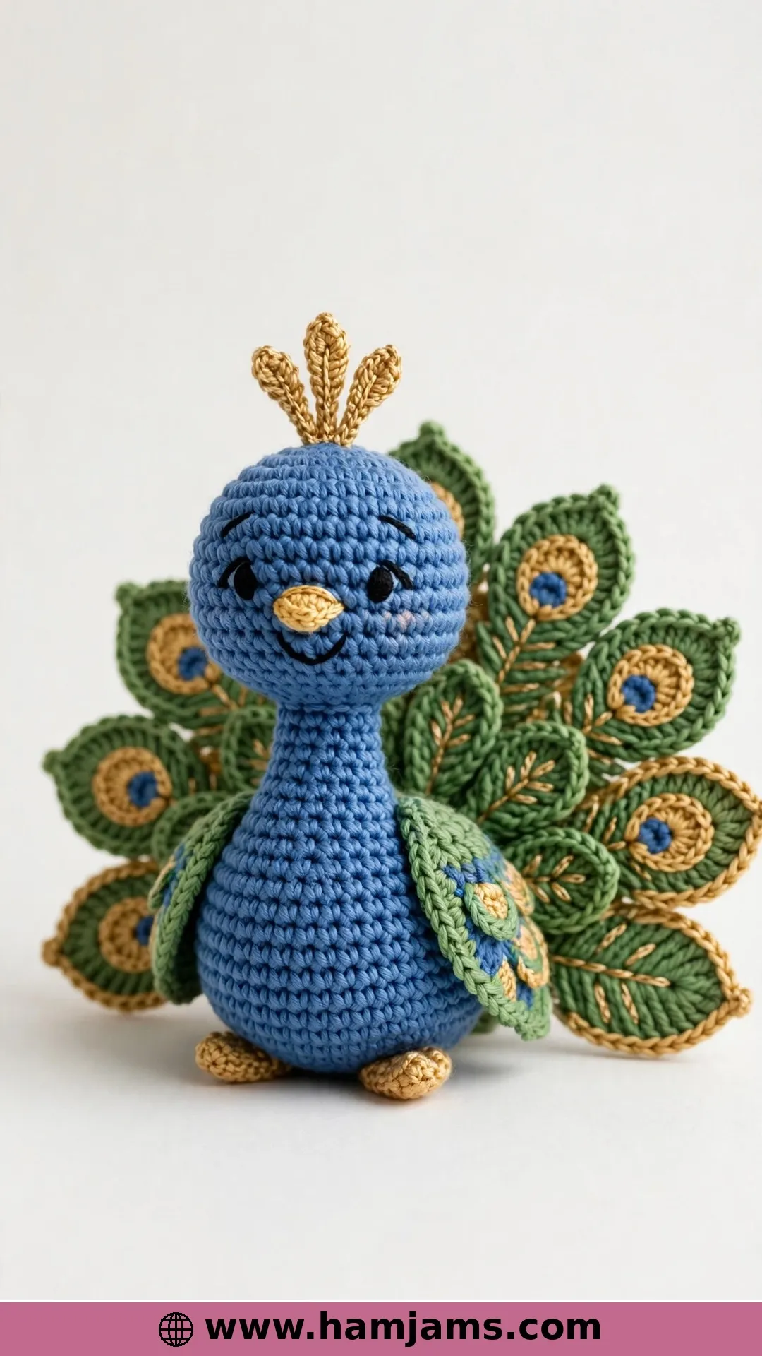 The Easy Six-Inch Peacock Friend