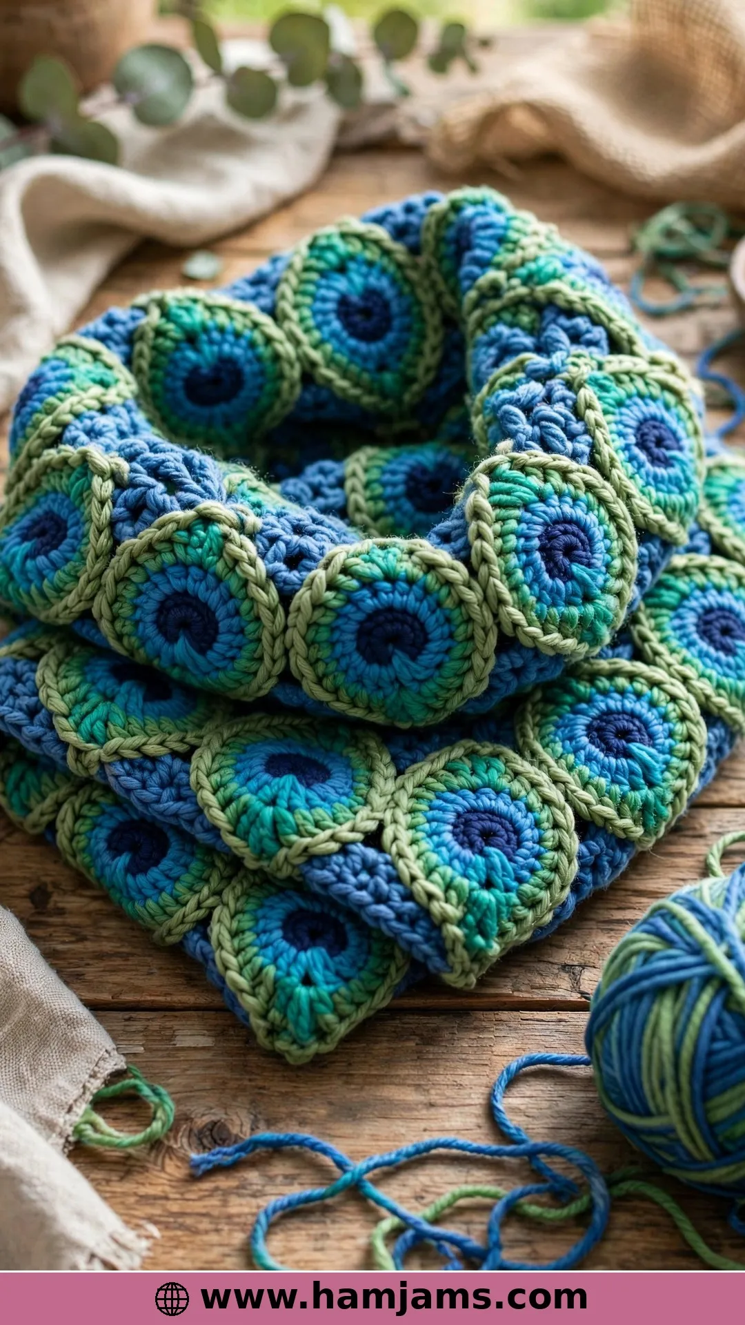 The Peacock Stitch, Step by Step