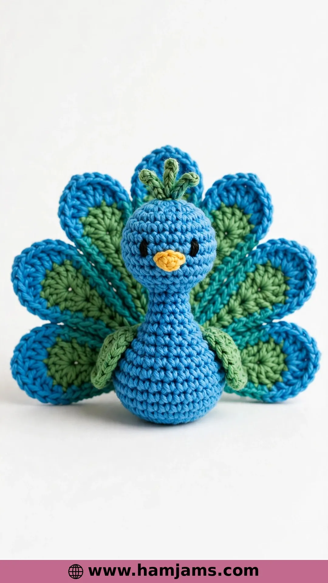 The Little Round Peacock (Video Tutorial)