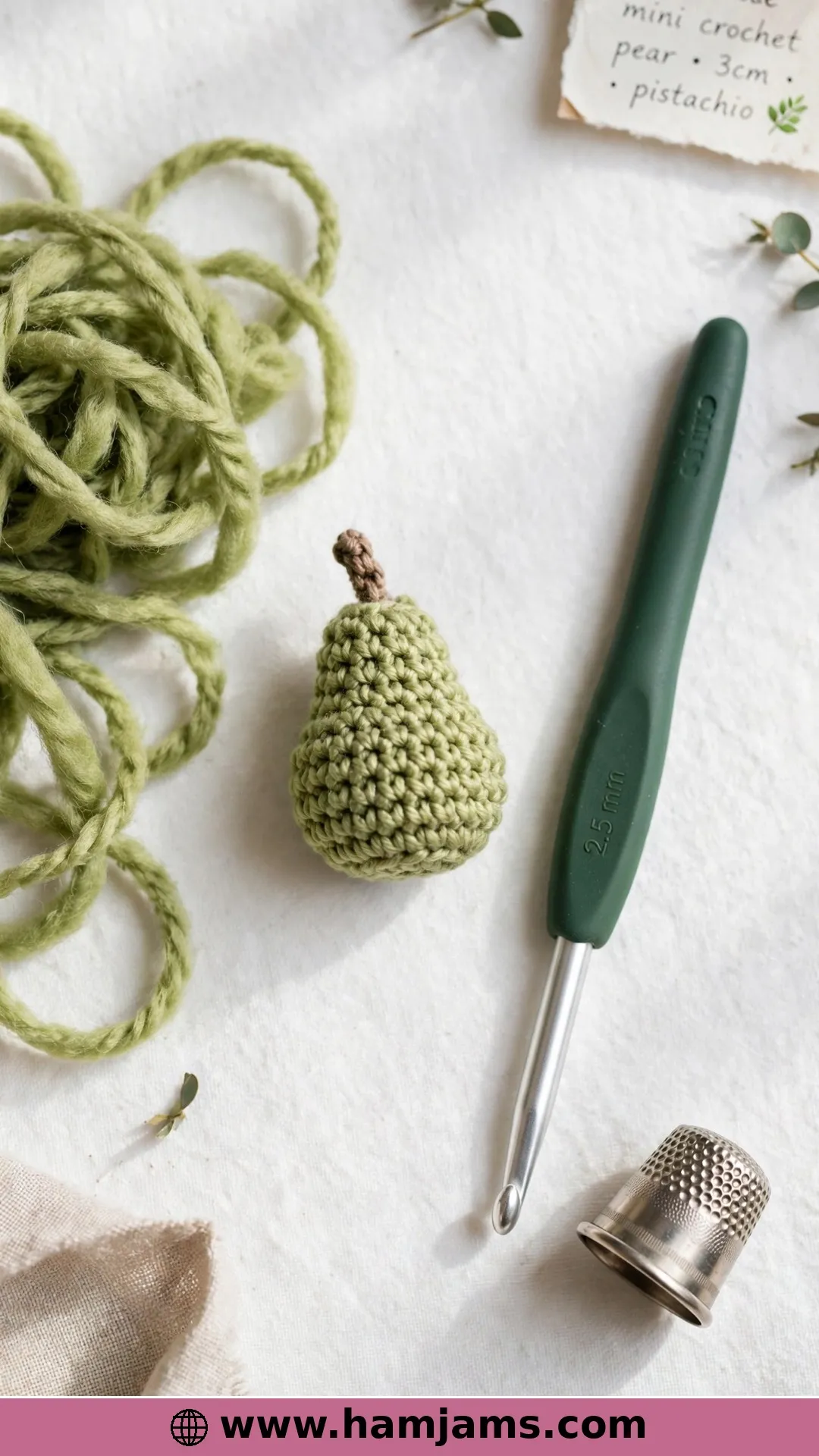 The Tiniest Pear, With a Video to Follow
