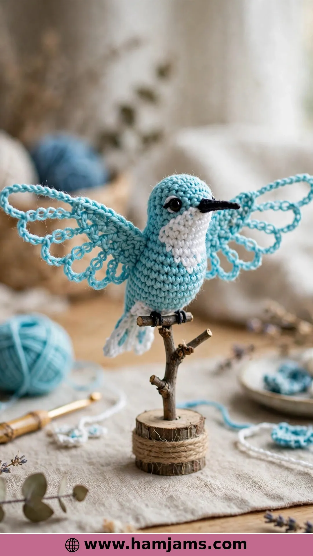 A Tiny Tropical Hummingbird, Free on Club Crochet