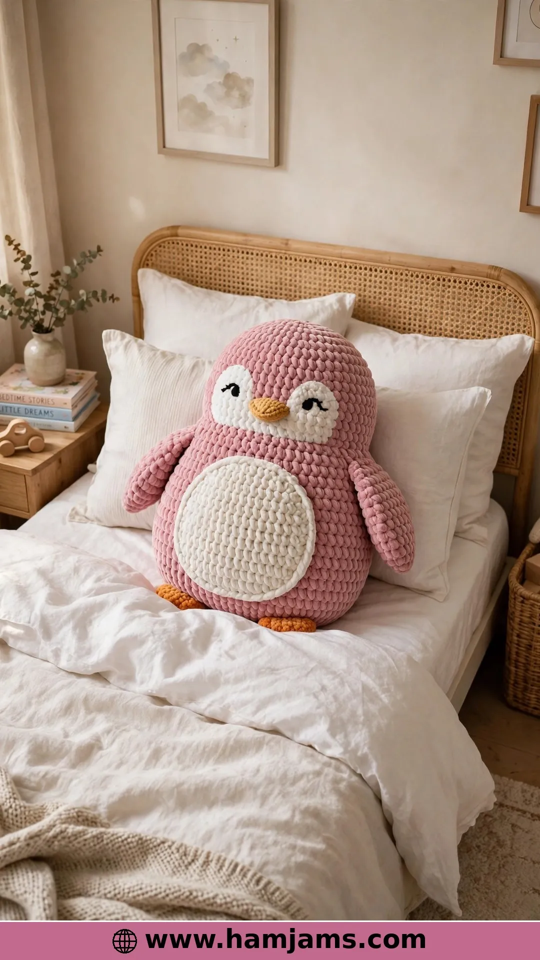 The Jumbo Penguin Pillow Plush