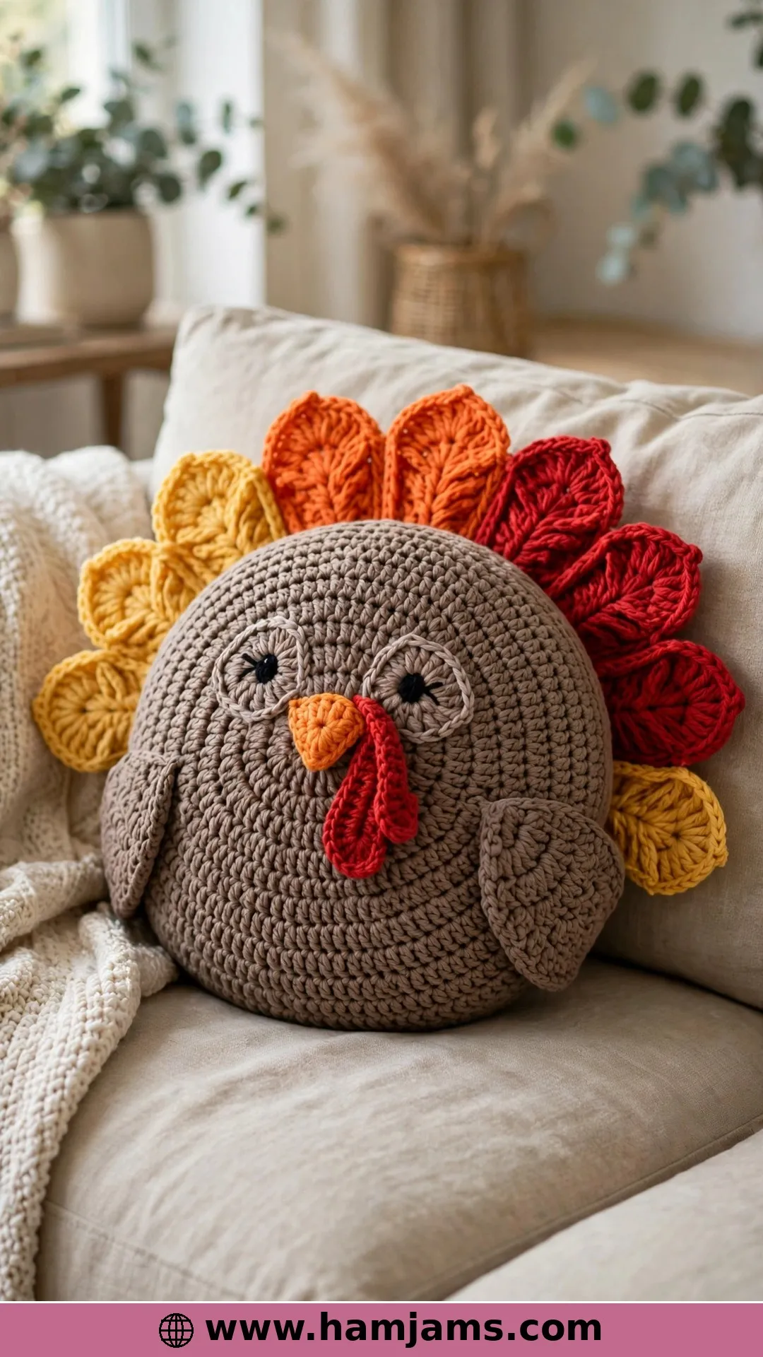 A Squishy Turkey Pillow