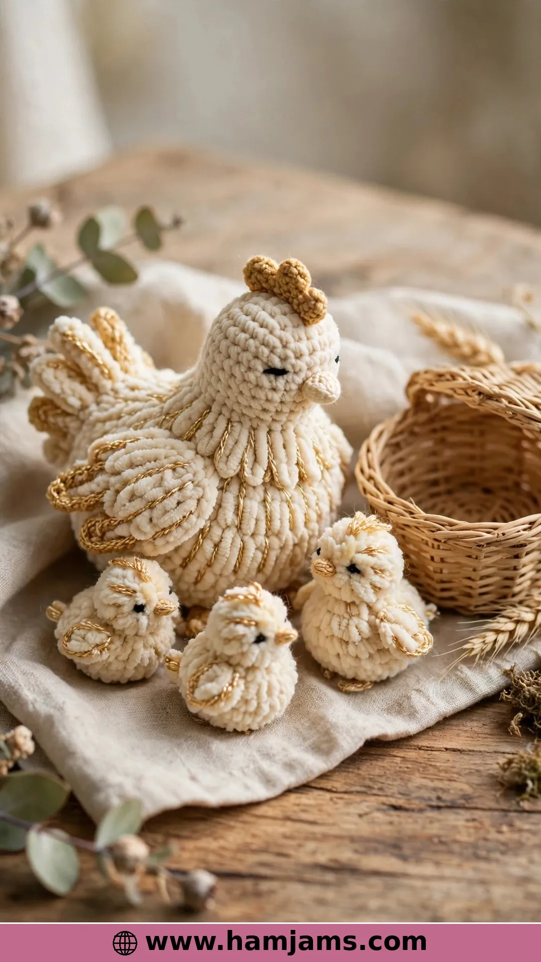 A Pocket Chicken Family on Video
