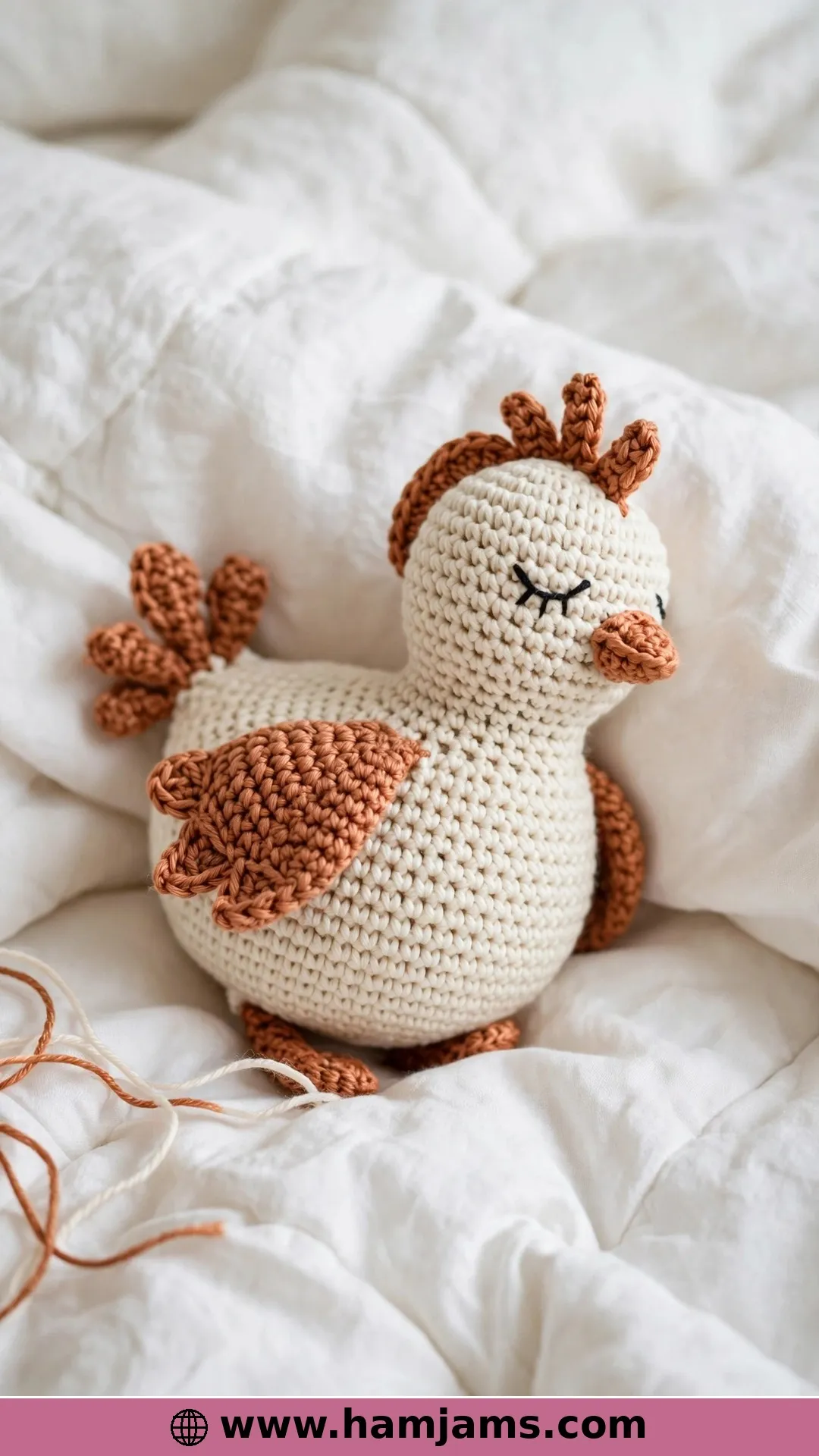An Easter Chicken in Classic Cotton