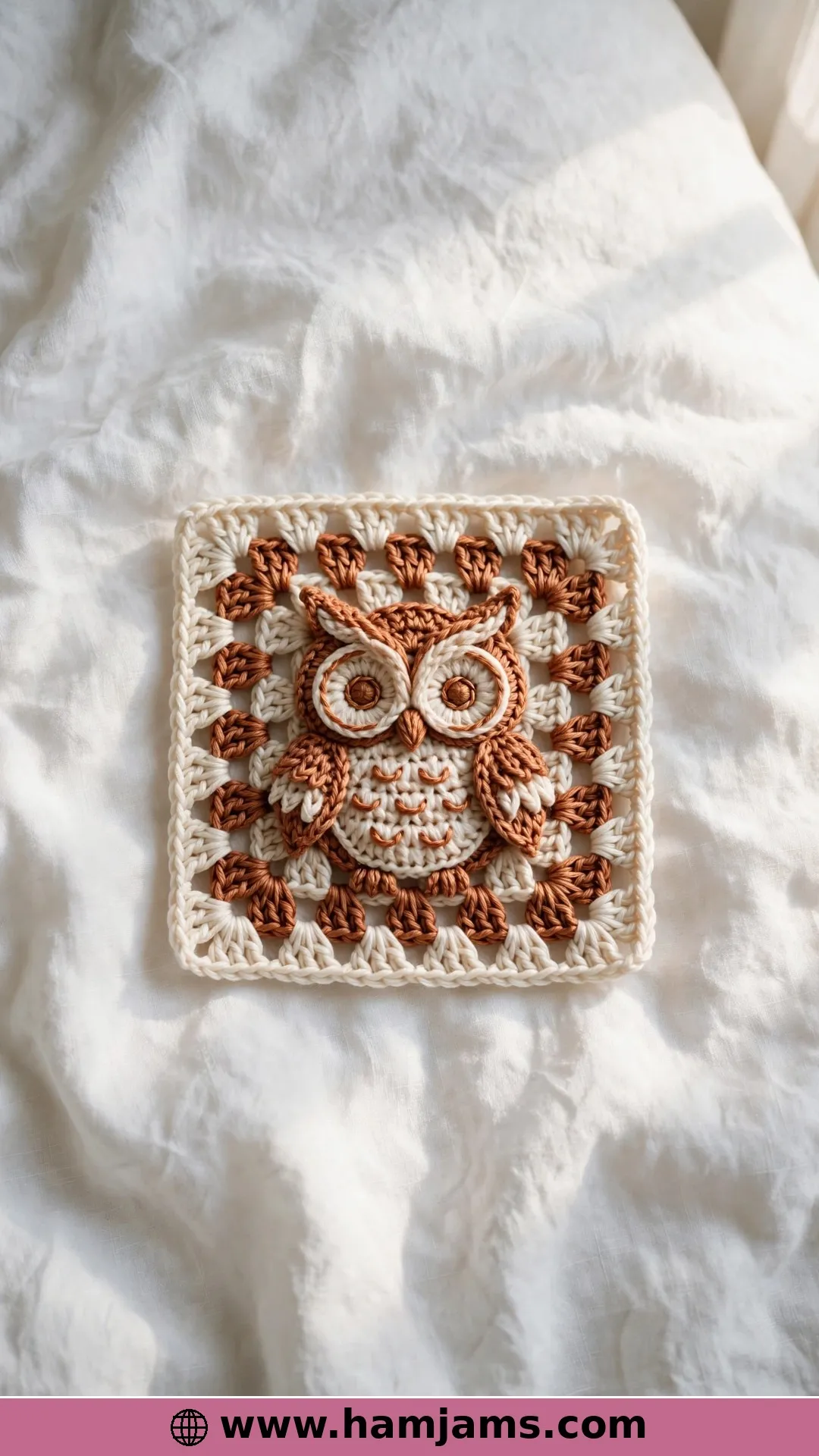 An Owl Granny Square