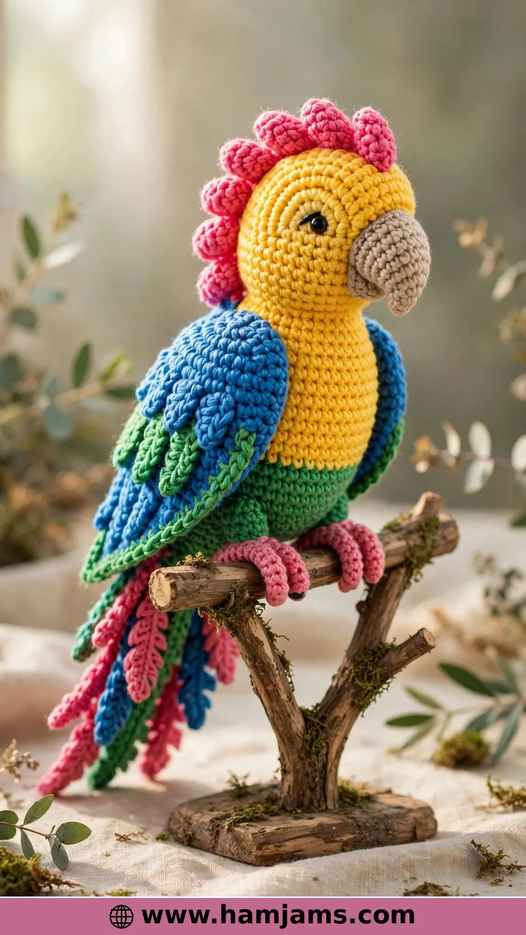 A Macaw in Jewel Colours