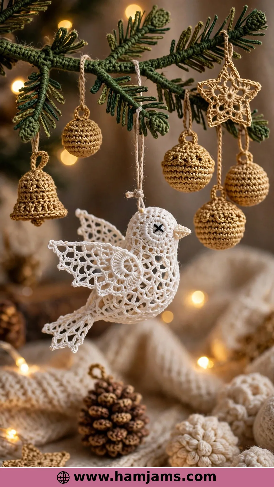 The Lacy Bird Ornament Everyone Makes